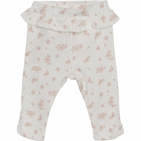 FIXONI Cameo Rose Rib Leggings Seam Free For Teens Ultra Light