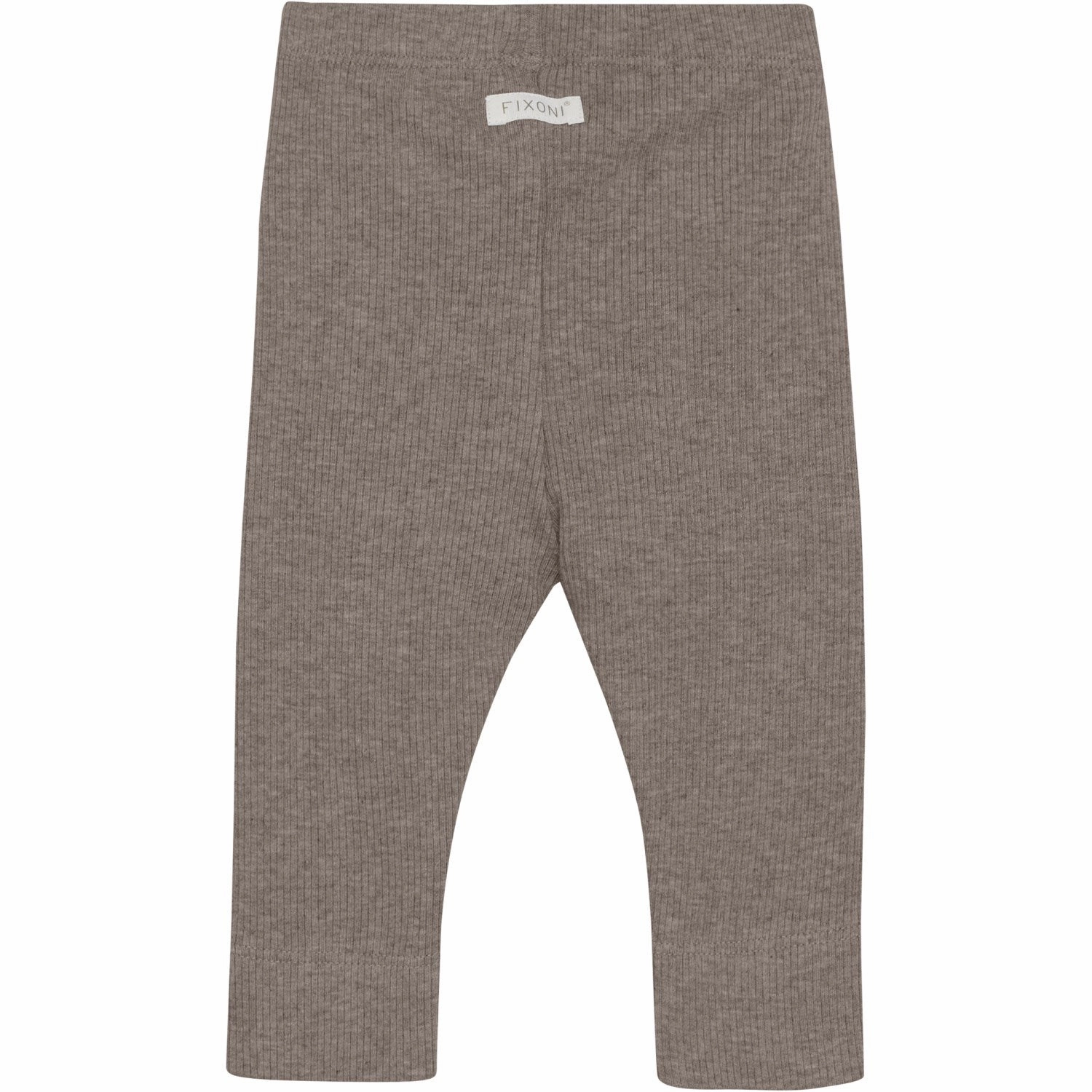 FIXONI Coffee Quartz Melange Leggings Melange Rib For Kids Non See Summer Wear Anti Odor