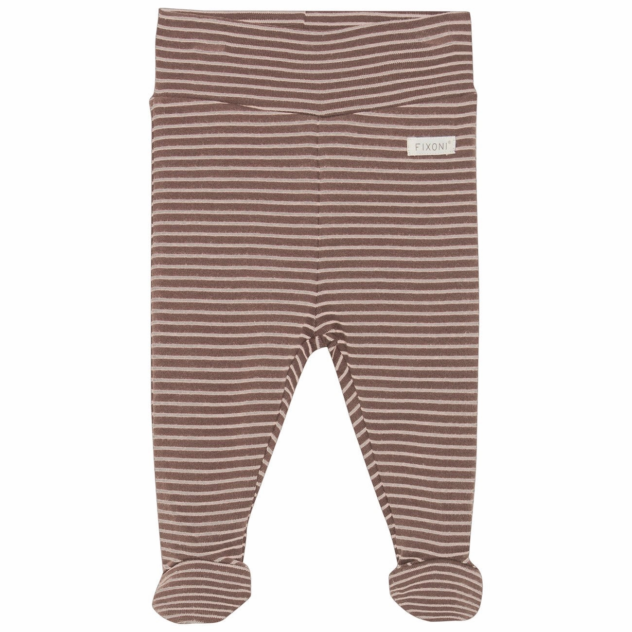 FIXONI Deep Taupe Leggings Versatile Comfort Postpartum Fit Slim Fit