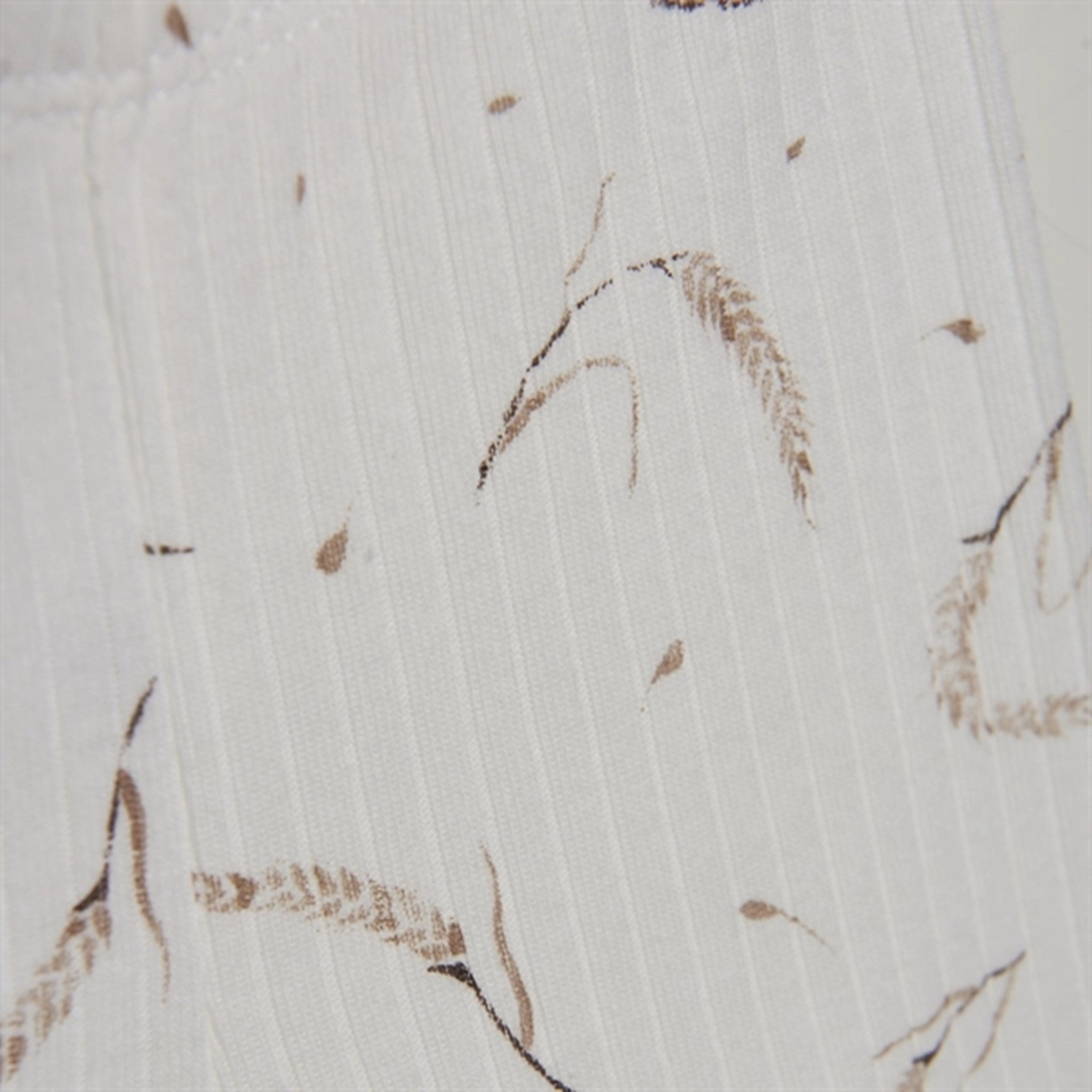 Sleek Design Simple Style FIXONI Egret Rib Leggings