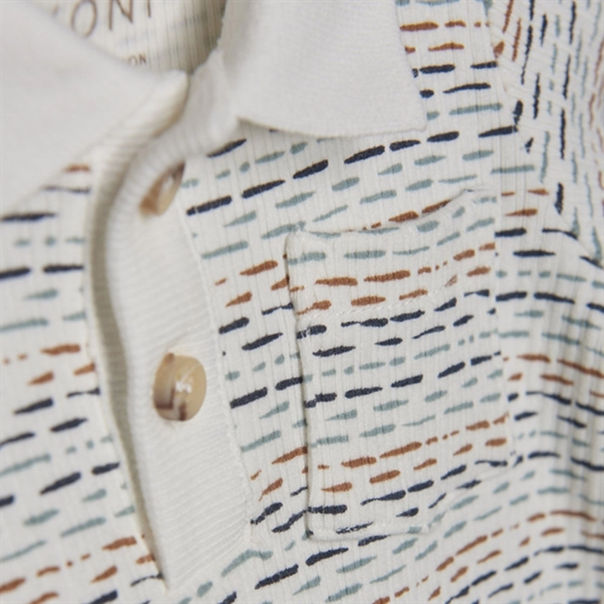 Party Night Sport Kids FIXONI Egret Rib Romper