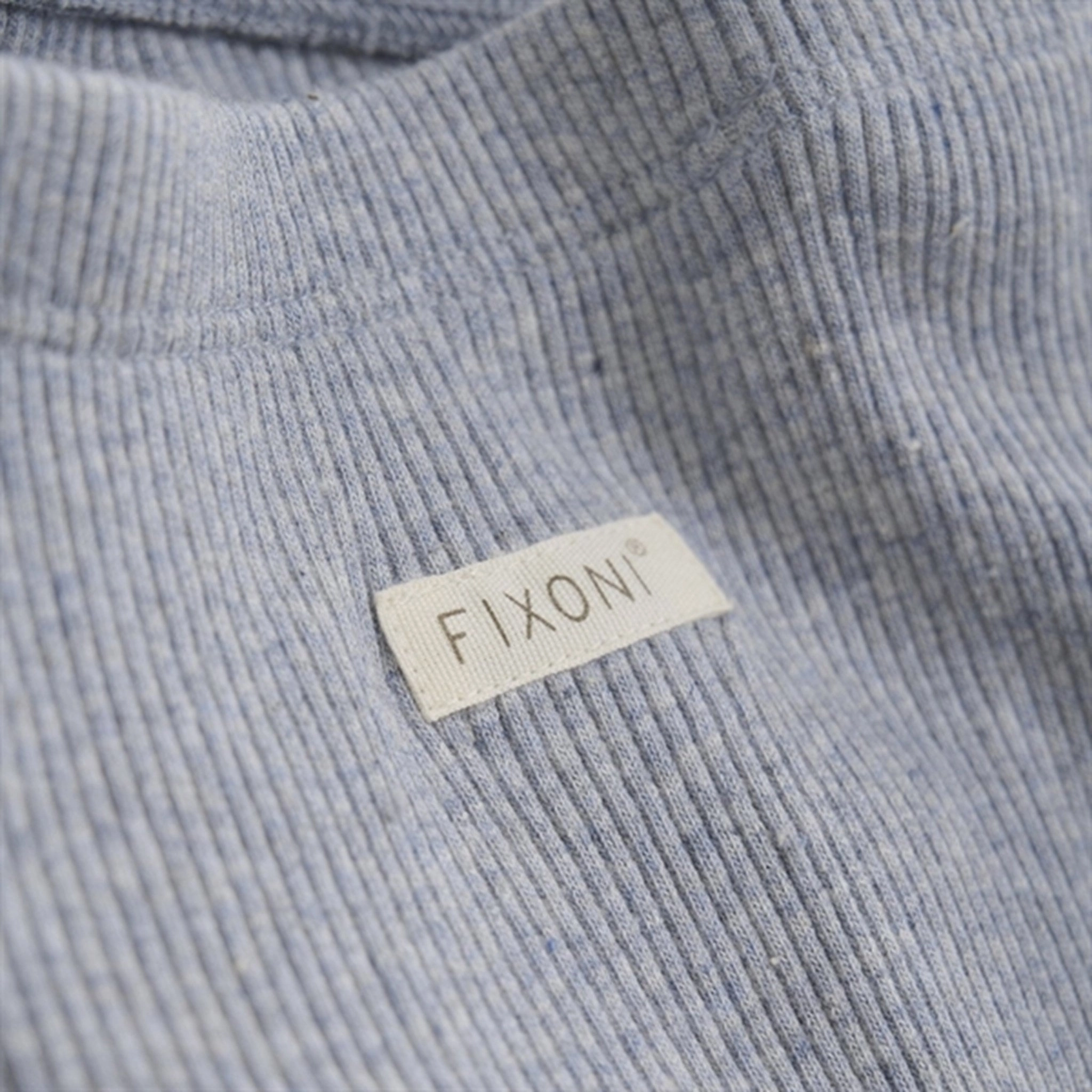 Soft Base Neutral Tone FIXONI Gray Dawn Leggings Rib