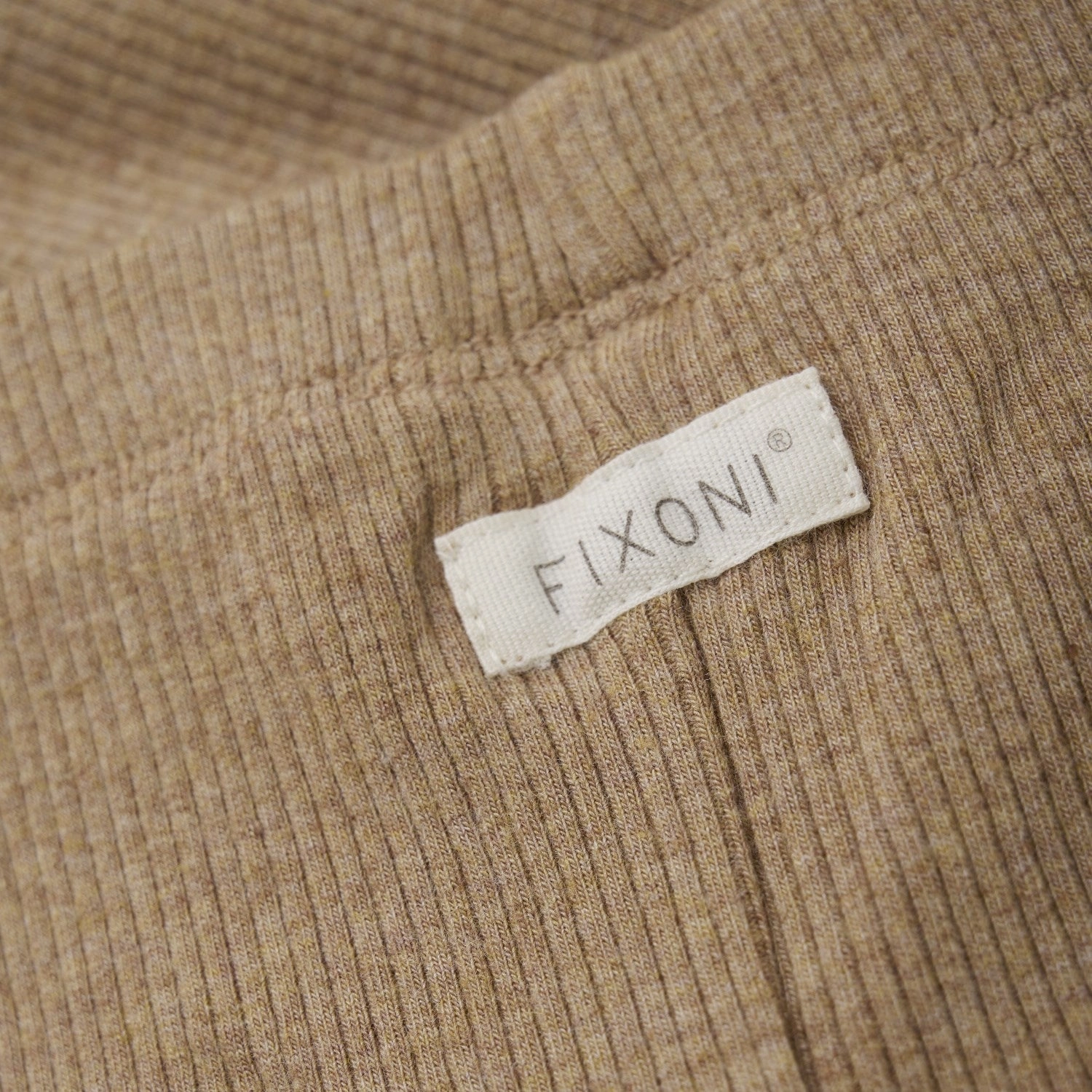 FIXONI Macaroon Melange Leggings M??lange Rib Modern Cut Stretch Fit