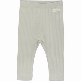 FIXONI Mineral Gray Leggings Rib Hypoallergenic Lining