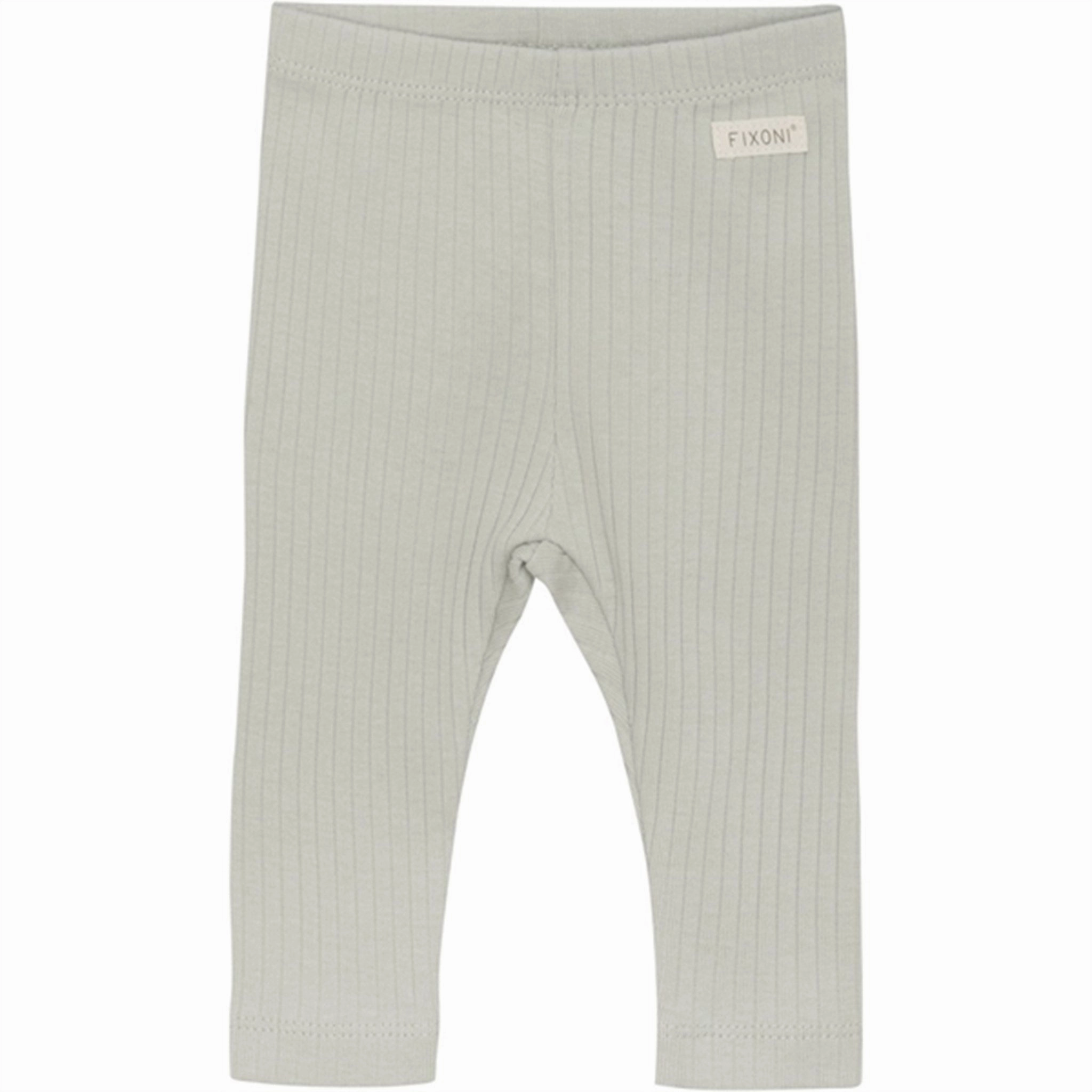 FIXONI Mineral Gray Leggings Rib Hypoallergenic Lining