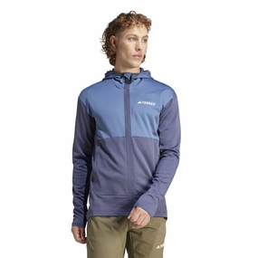 adidas Terrex Xperior Light Fleece Hooded Jacket Men Best Selling