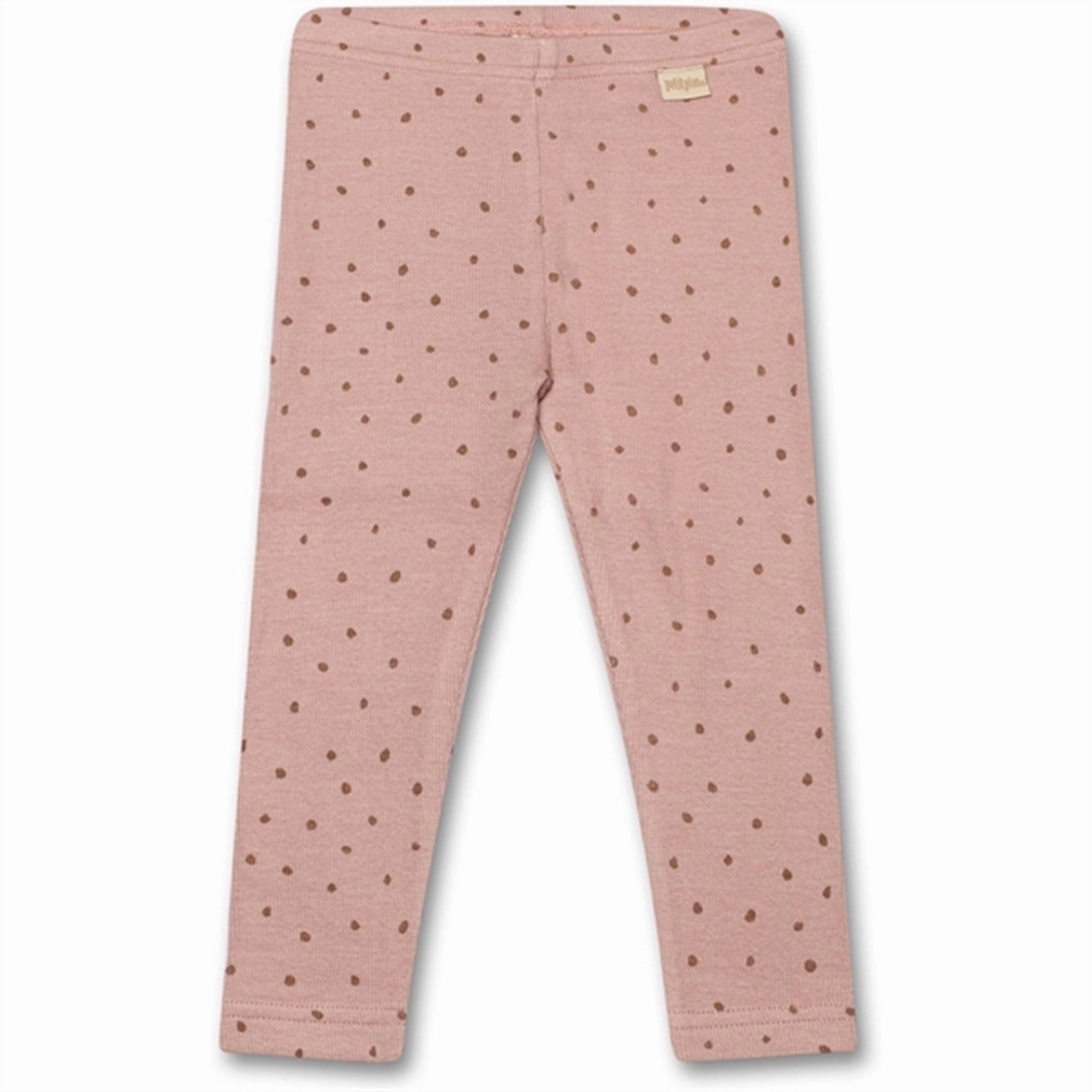 Petit Piao? Rose Fawn Leggings Modal Dot Matte Finish