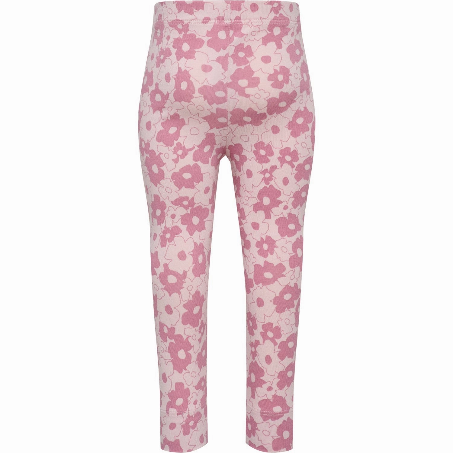 Hummel Pink Nectar Mini Flower AOP Tights Perfect Fit Flex Morning Stretch Comfort Seeker