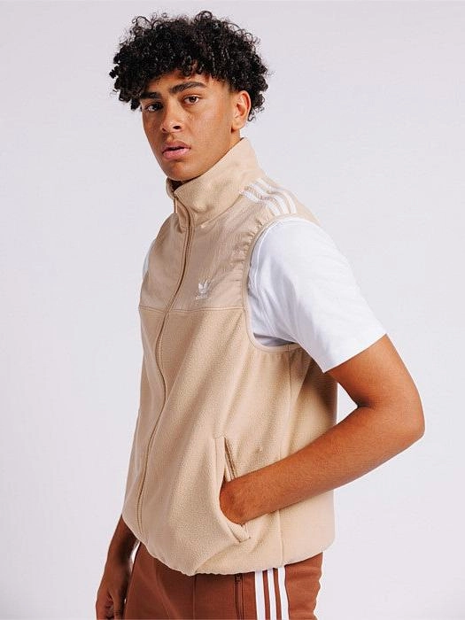 Timeless Form thrift - store find Fleece Vest Mens