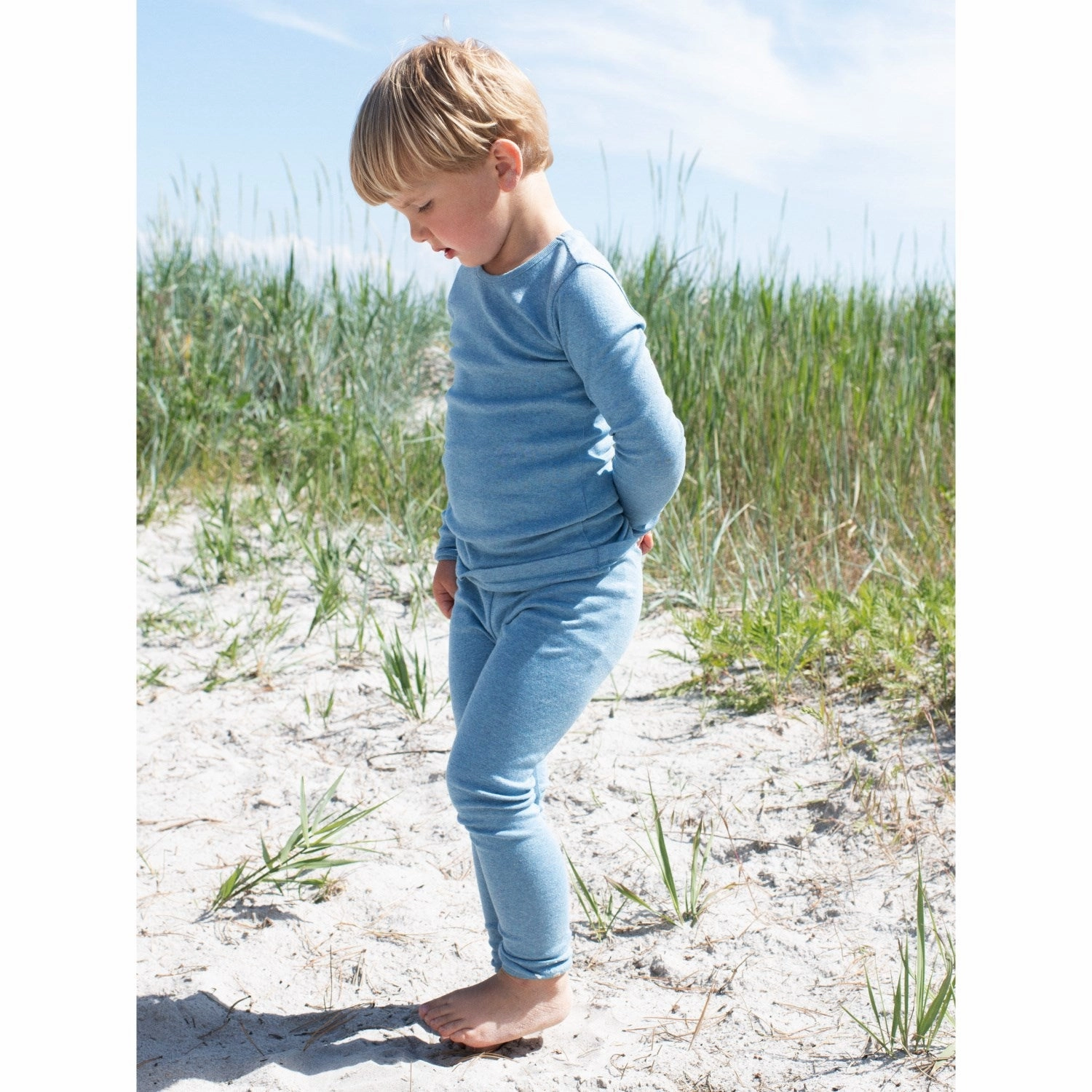 Wrinkle Resistant Eco Shopper Timeless Design Serendipity Azur Leggings