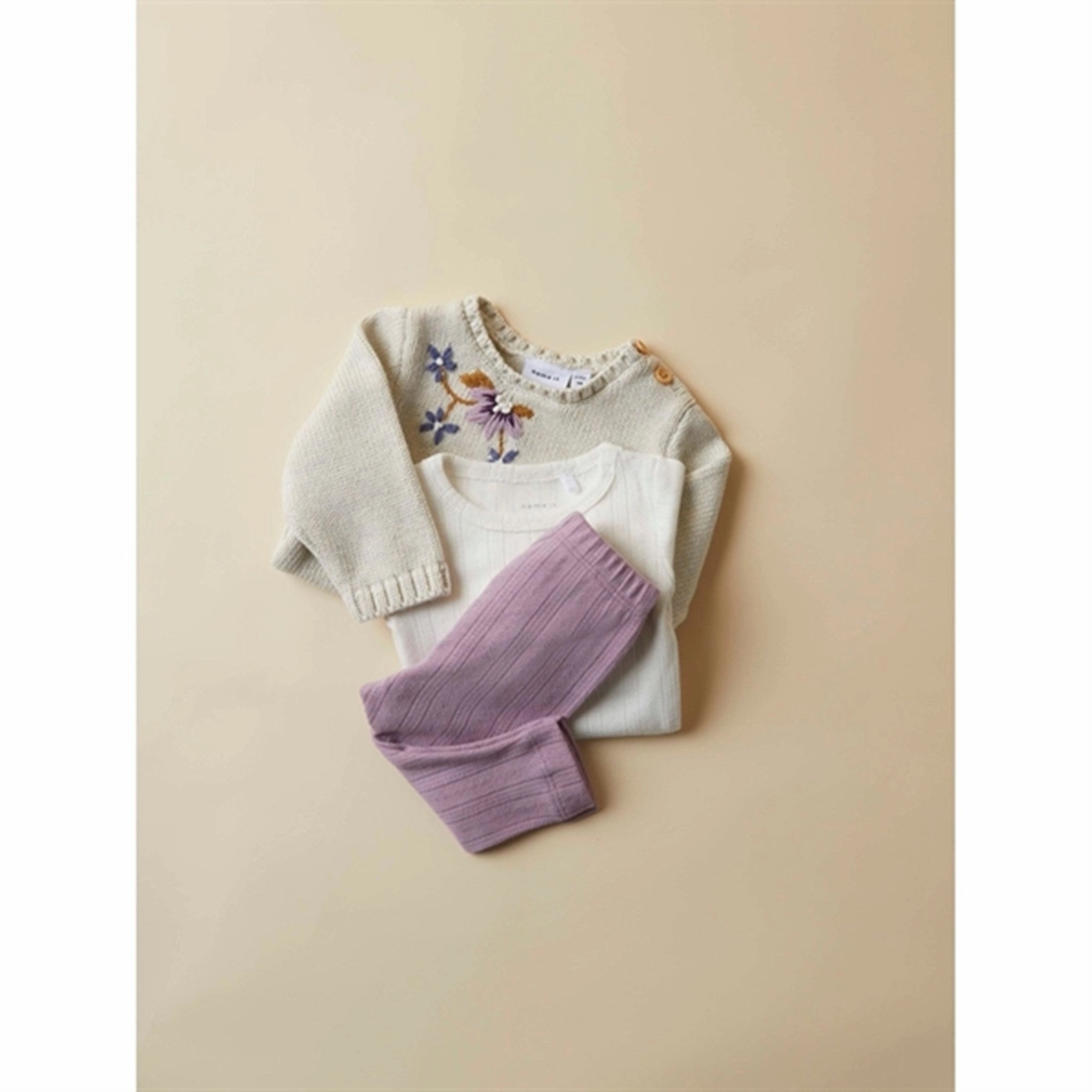 Name it Lavender Mist Salis Leggings Trend Seeker Four Way Performance Fit