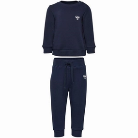 Casual Wear Hummel Santo Crew Suit Black Iris