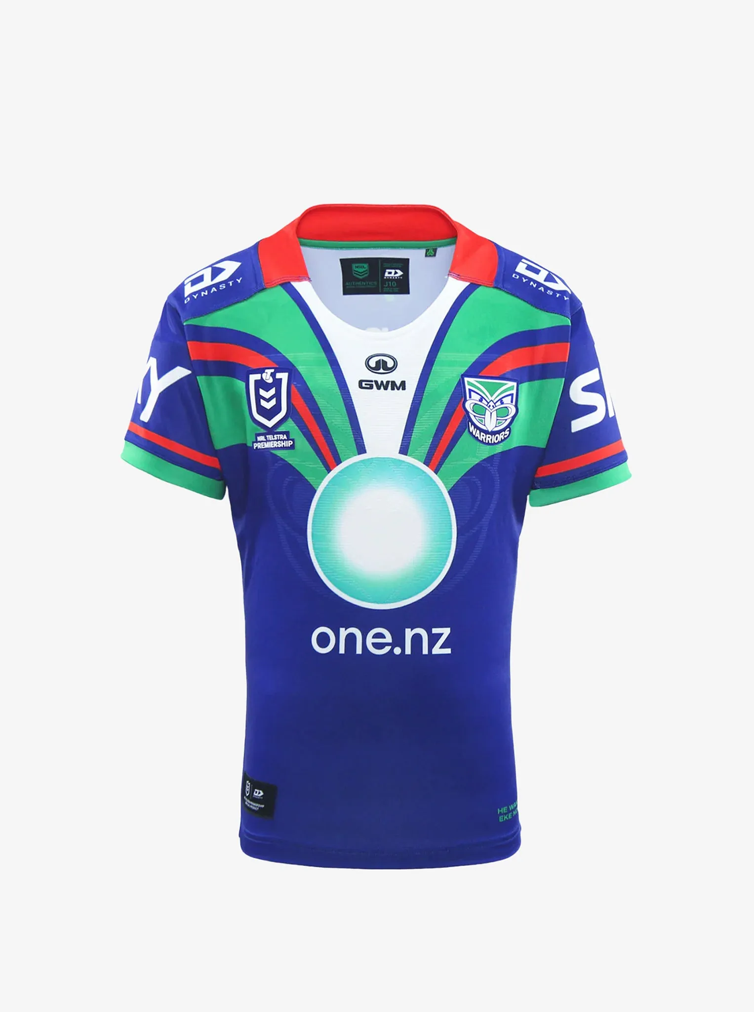 High Visibility Trim Effortless Comfort 2025 New Zealand Warriors Replica Home Jersey Kids