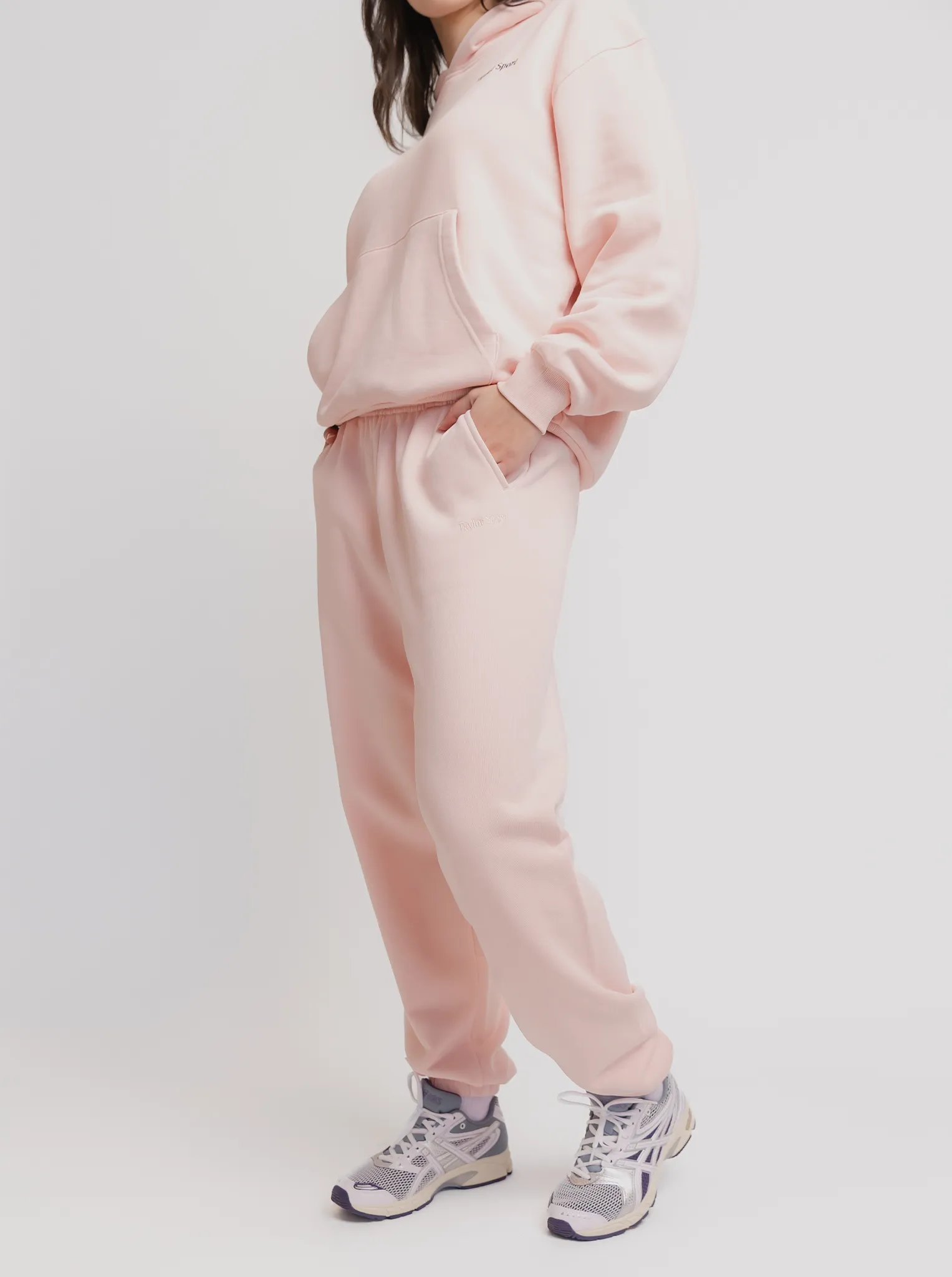 Machine washable Taylor Trackies in Pillow Pink