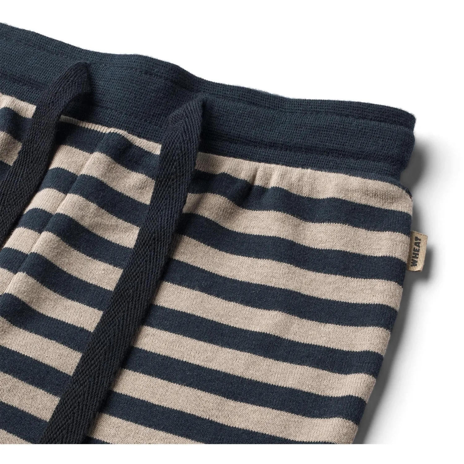 SweatGuard Barrier Wheat Navy Stripe Jersey Sweatpants Leo