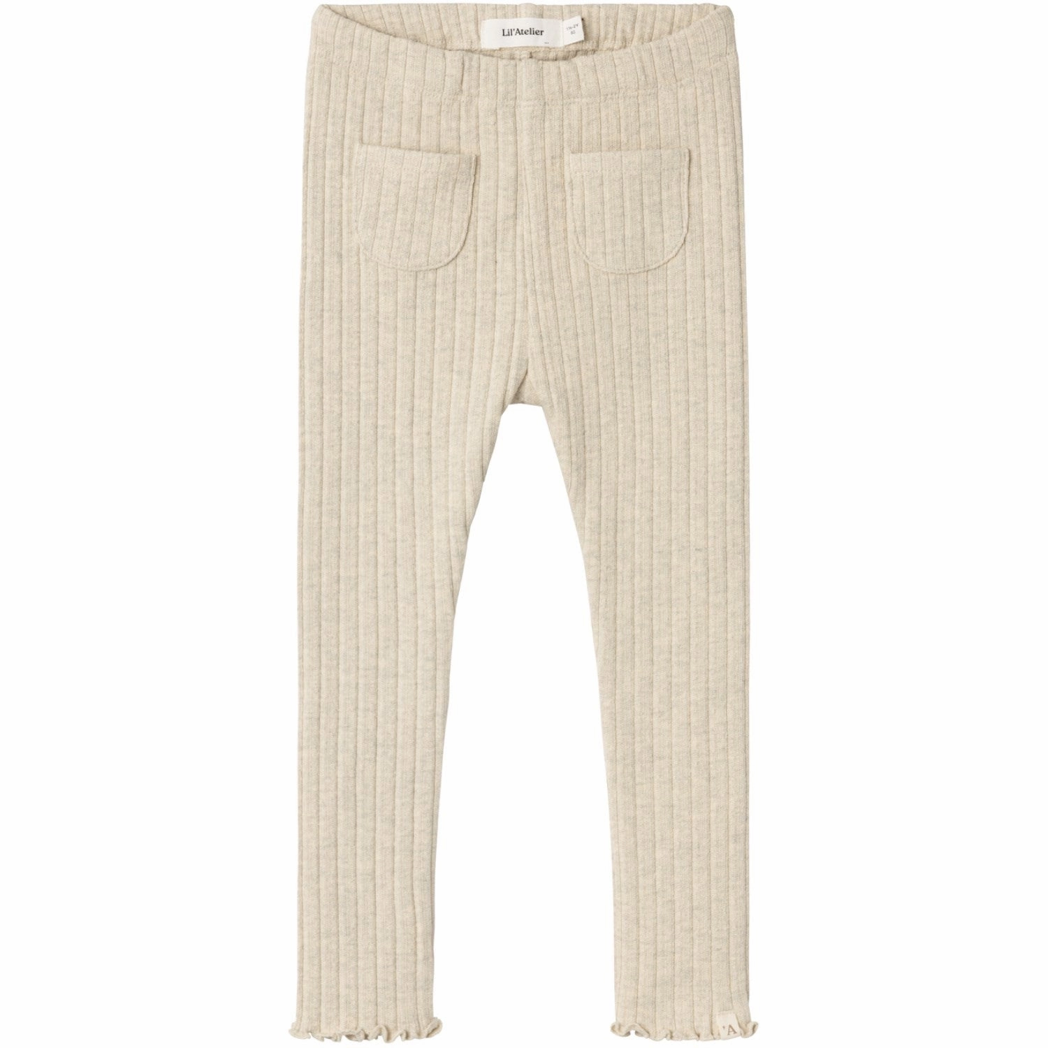 Double Layer Airport Travel Lil'Atelier Bleached Sand Niva Slim Legging