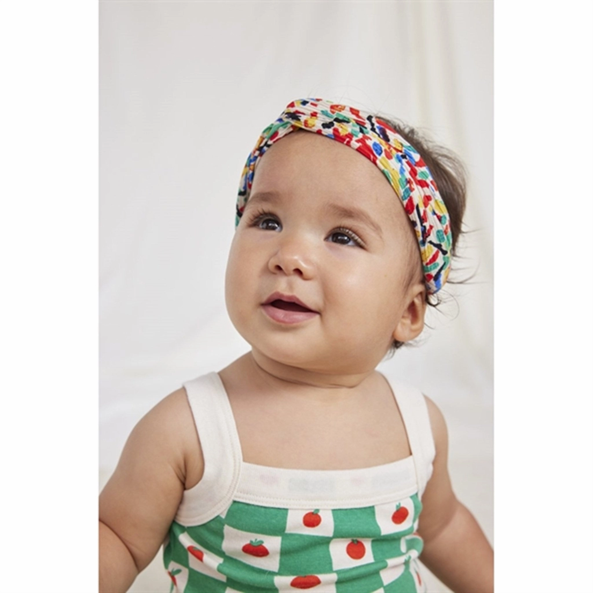 Bobo Choses Baby Tomato All Over Body Sleeveless Offwhite Retro Fancy Fancy Home