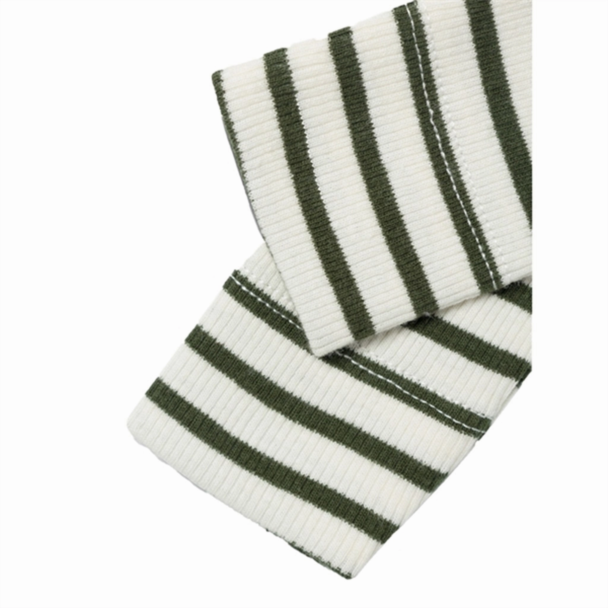 Trend Seeker Rib Knit Body Hug Name it Rifle Green Banea Leggings