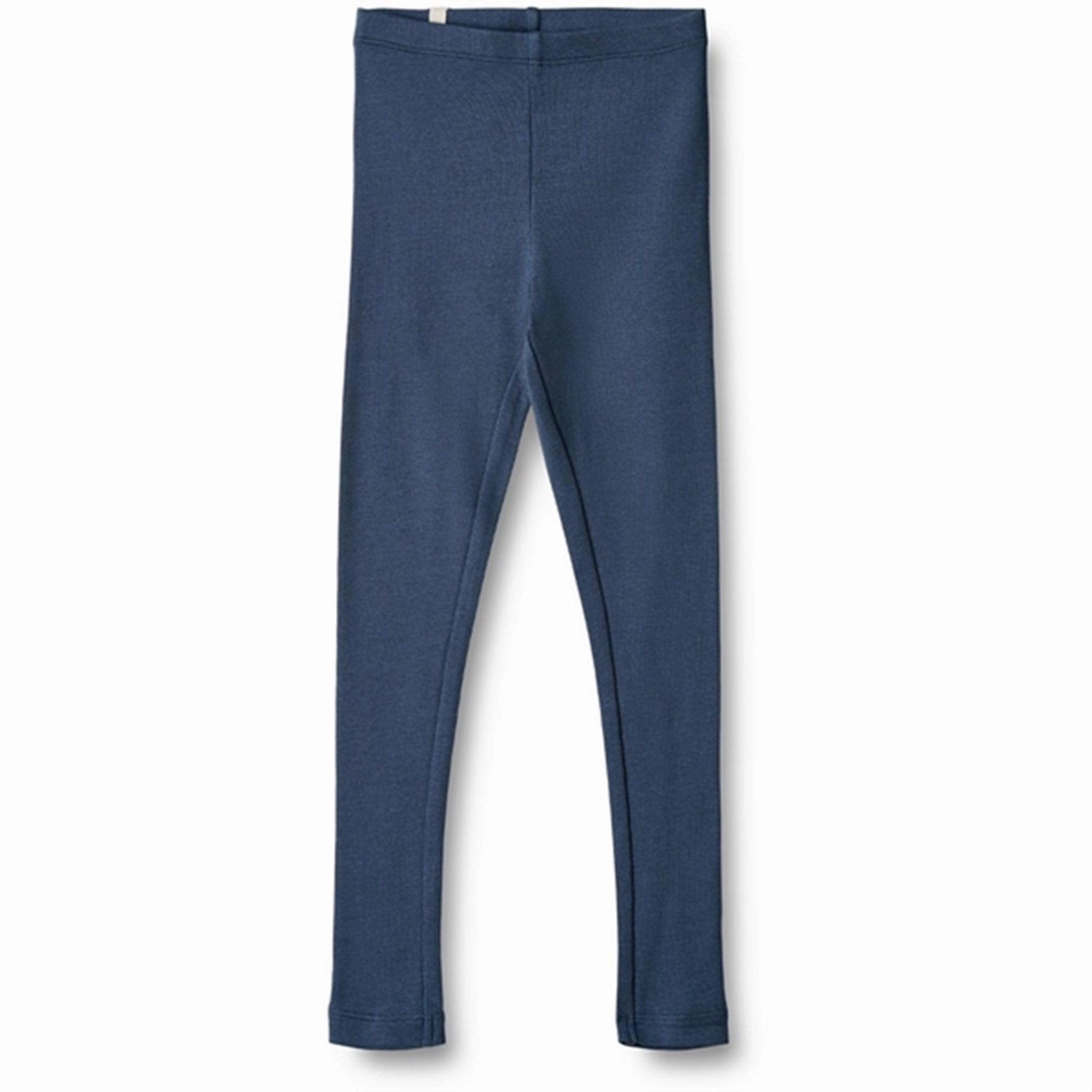 Wheat Blue Waves Rib Leggings Maddy Slimming Effect