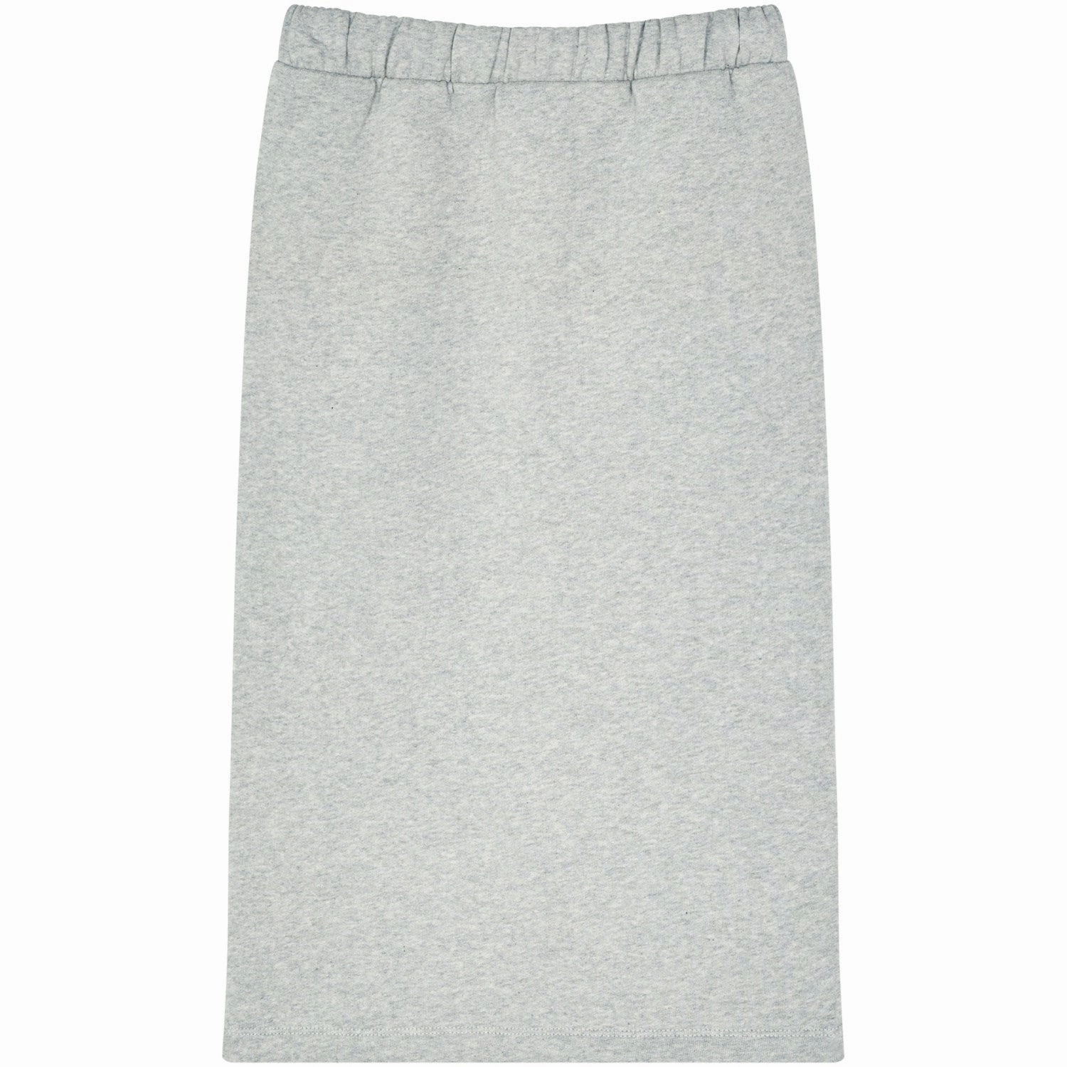 Mads N?rgaard Light Grey Melange Organic Sweat Sheila Skirt Lightweight Lining Fashion Tones