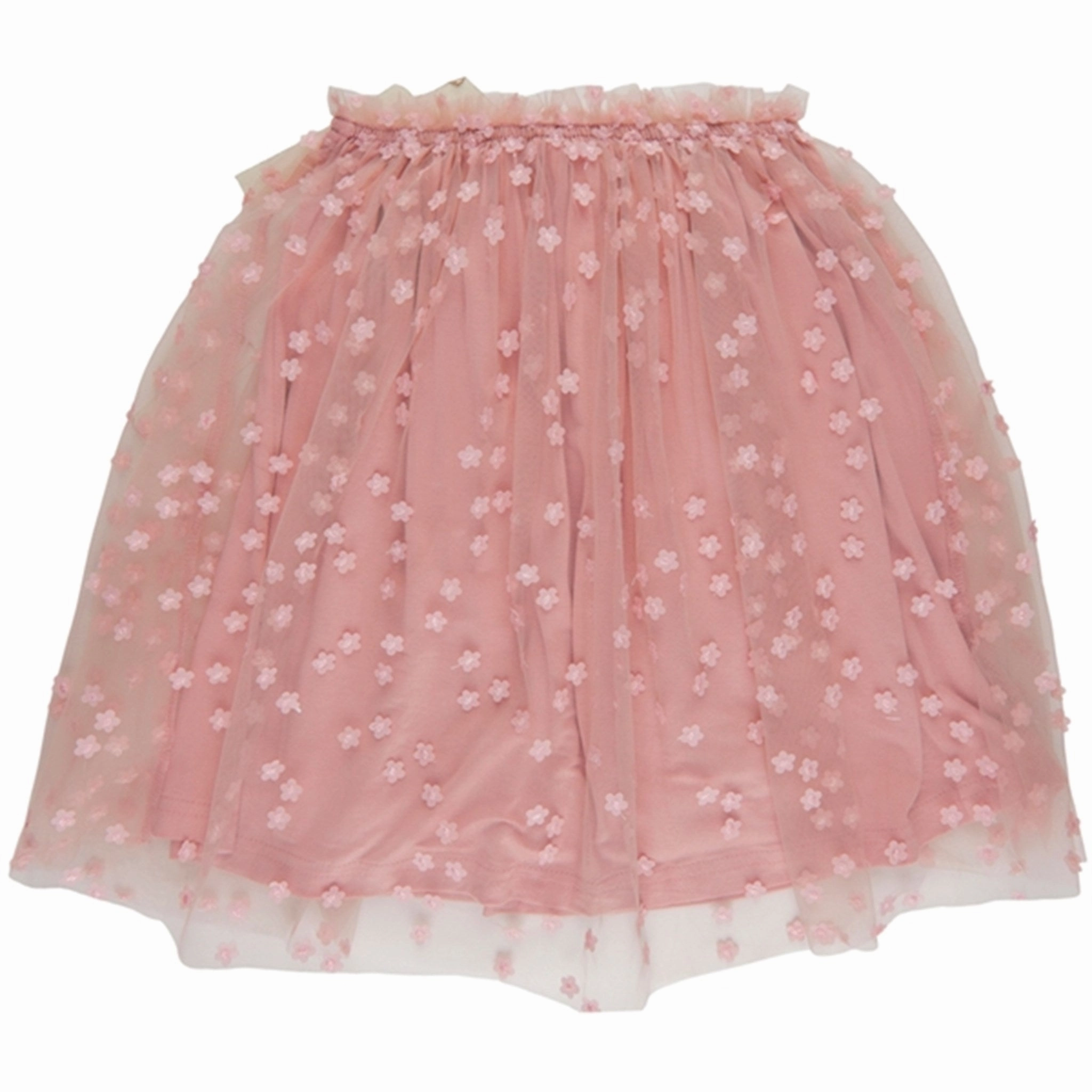 THE NEW Peach Beige Gracelyn Skirt Cotton Rich
