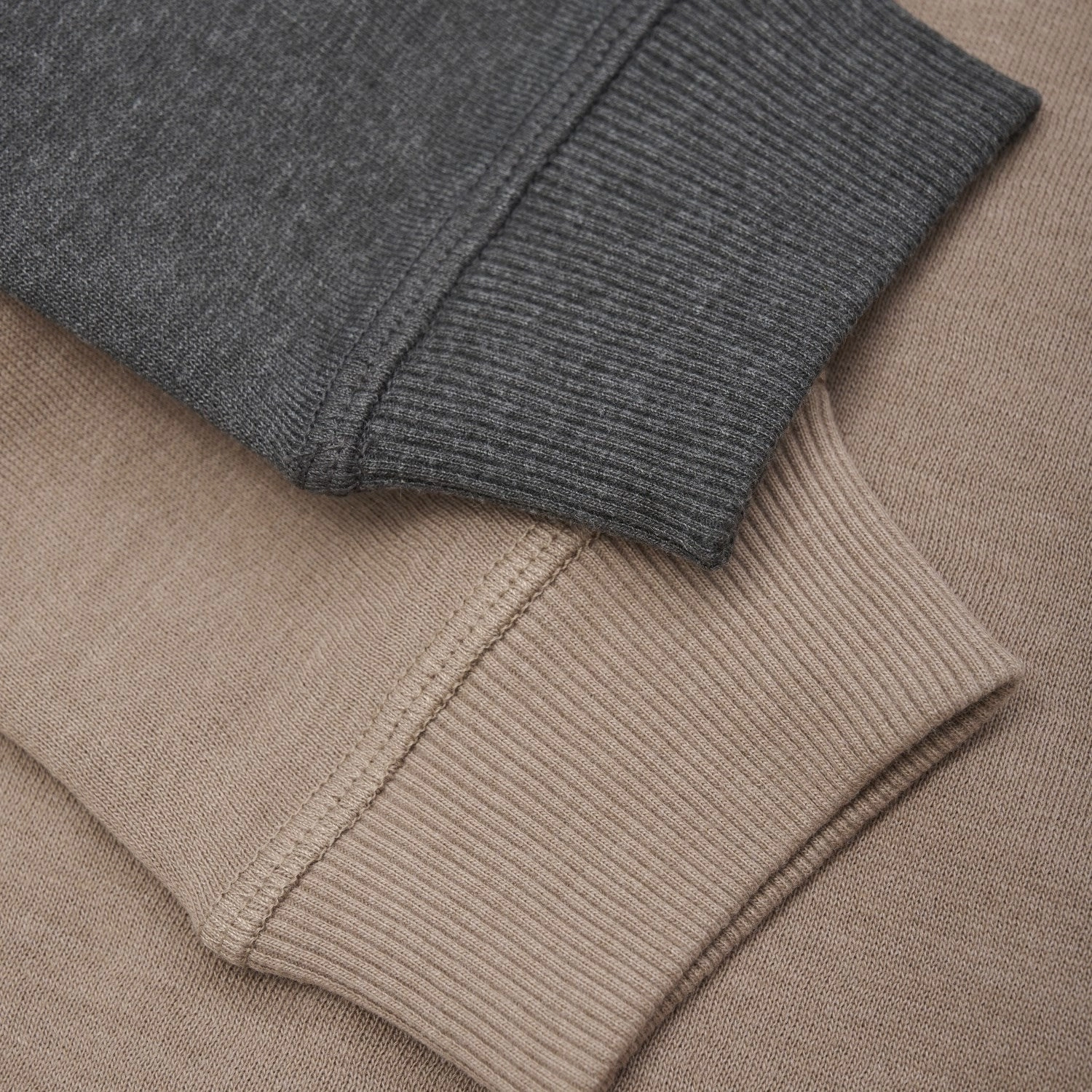 Minymo Fossil Basic 36 Sweatpants 2-pack Soft Touch GridKnit Structure