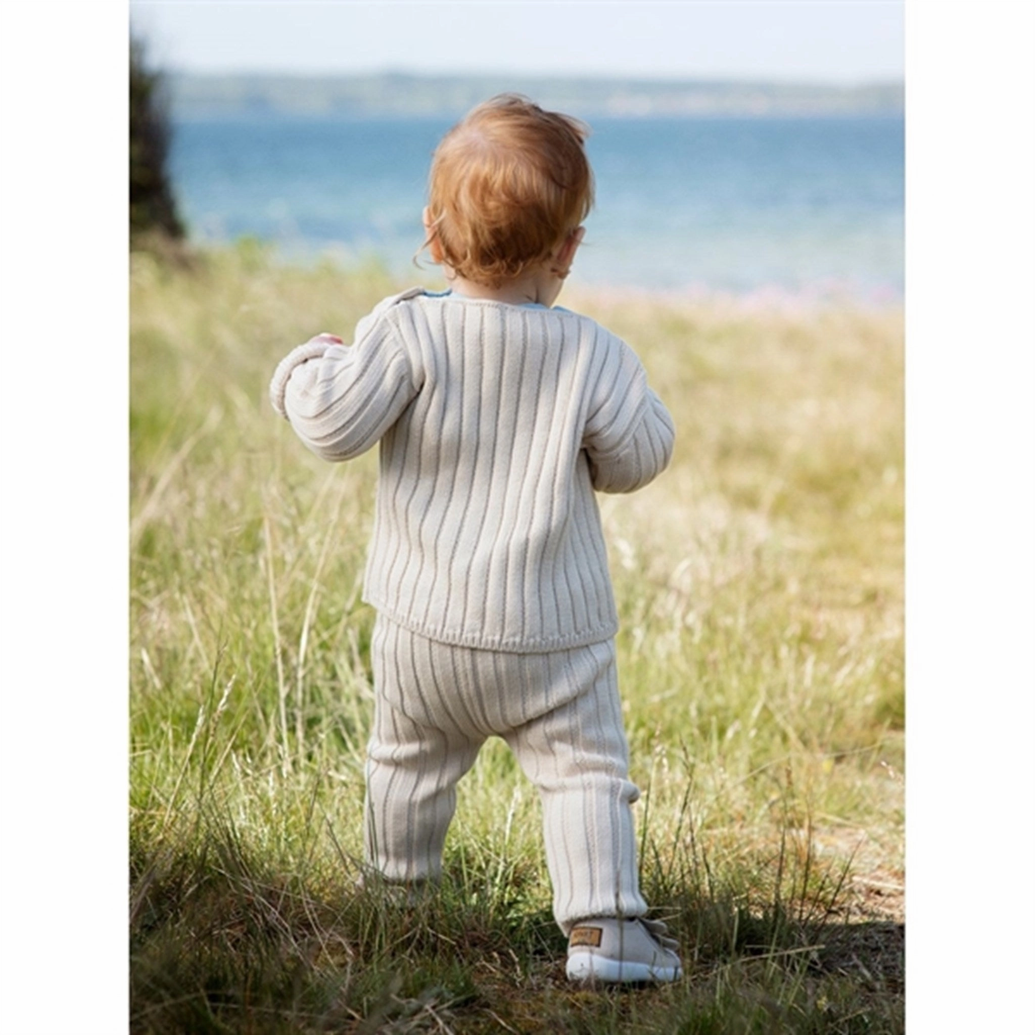 Double Layer Minimalist Style Serendipity Seashell Baby Rib Leggings