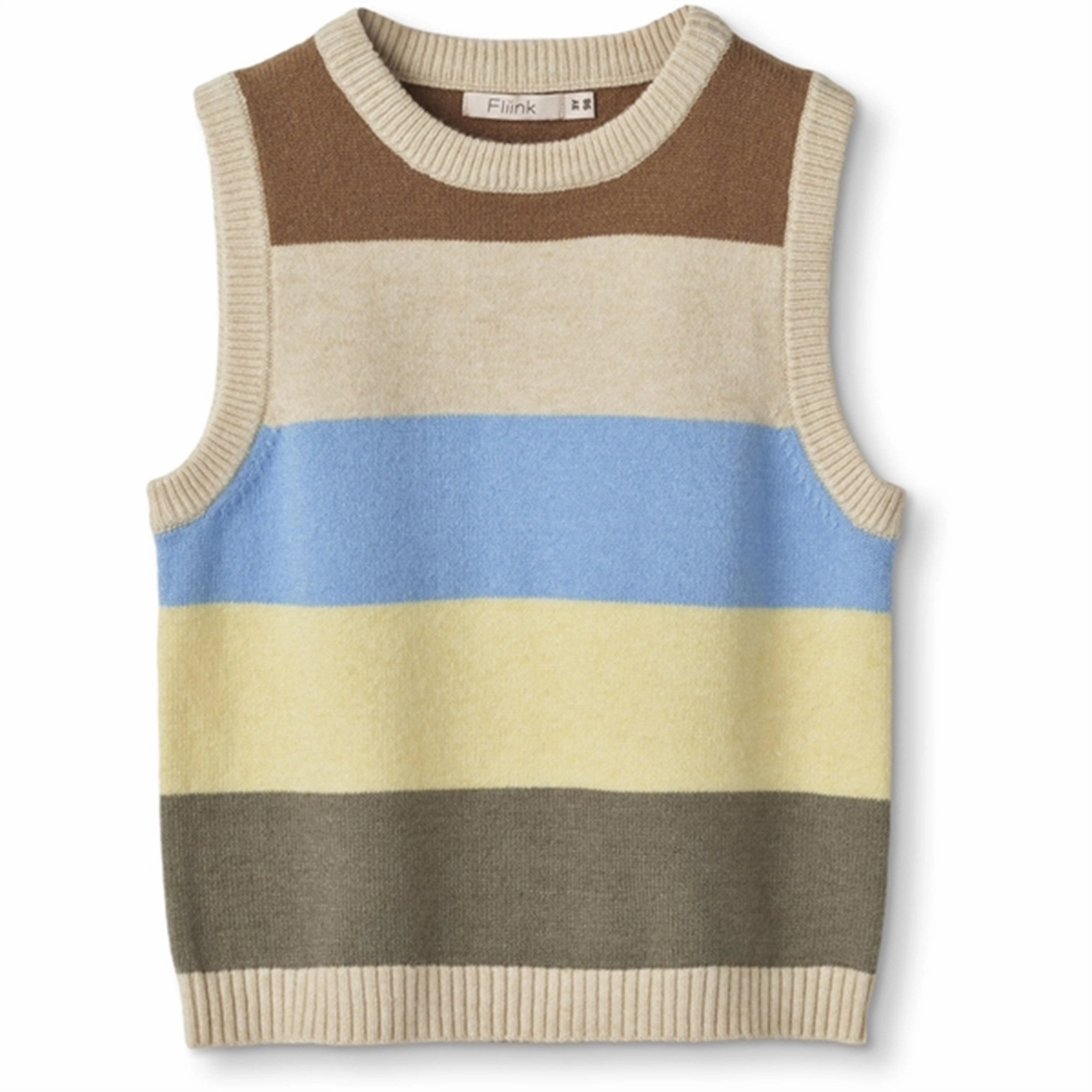 Comfortable Personalized Fliink Sandshell Multi Stripe Vest
