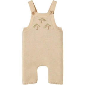 Lil'Atelier Pebble Lamao Loose Knit Overall Comfortable Look Wear TouchscreenCompatiblePockets