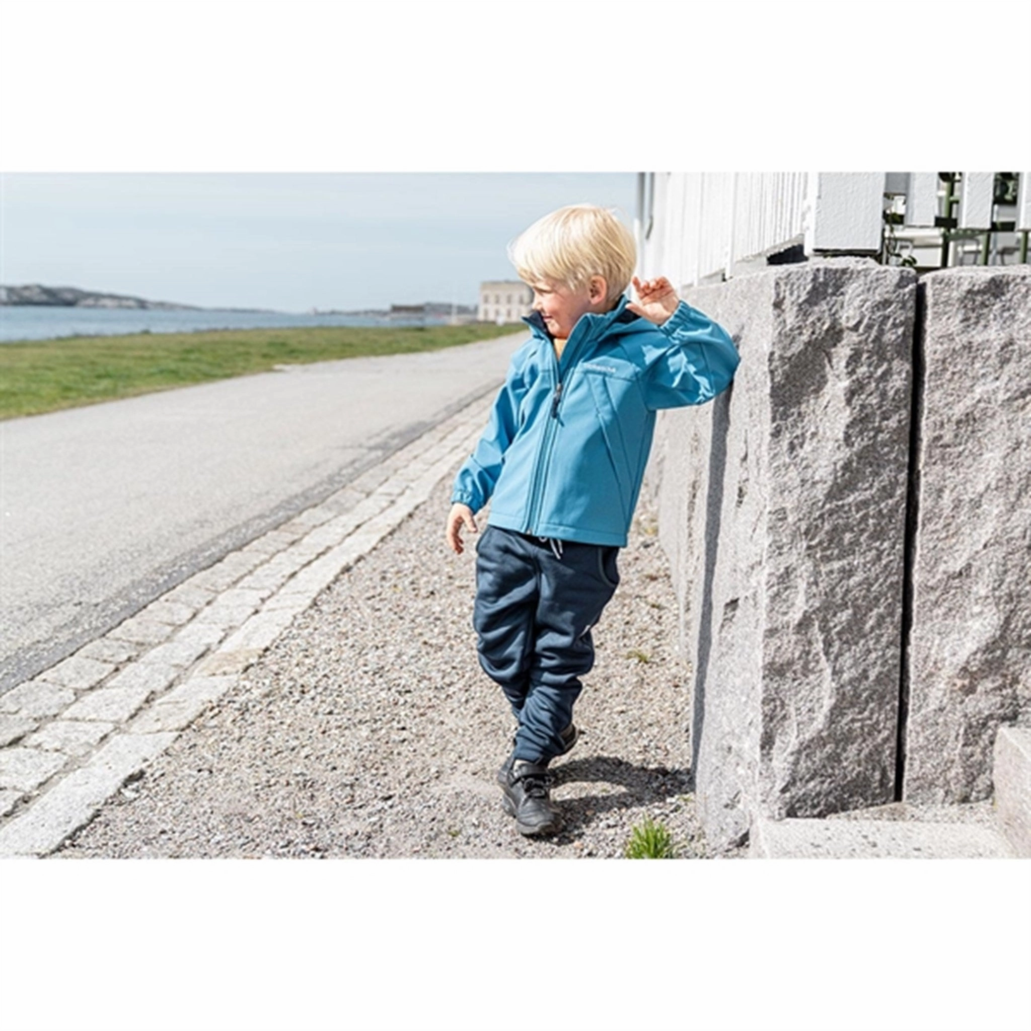 Didriksons Corin Navy Sweatpants DWRCoatedFabric