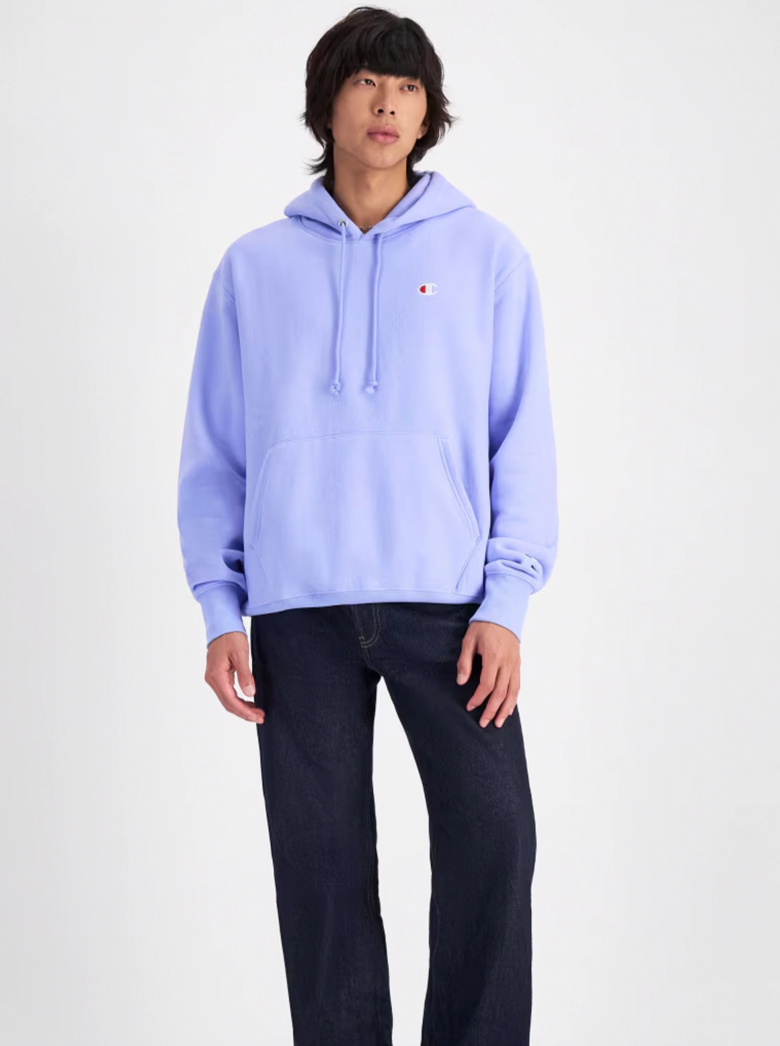 Reverse Weave C Logo Hoodie Unisex Nutria like Casual Icon