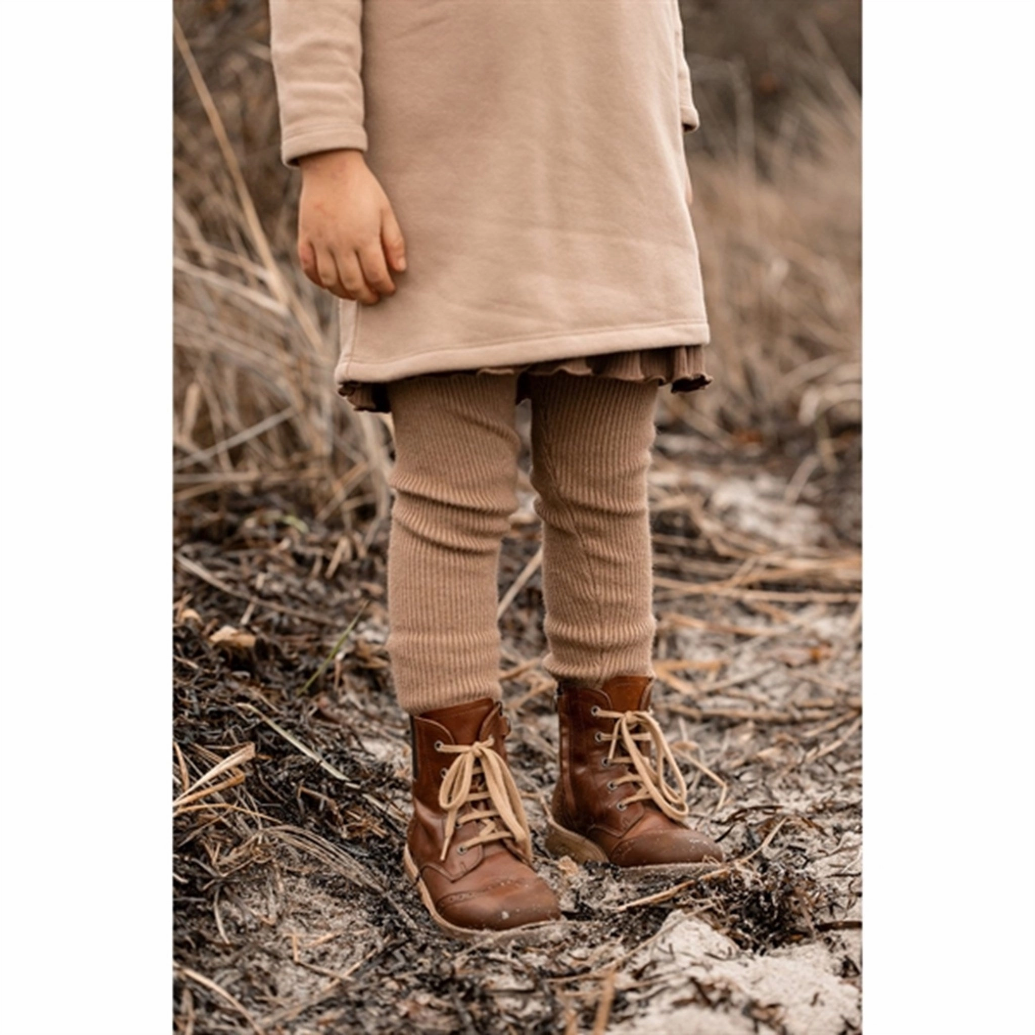 Stretch Fit Budget Friendly Fliink Amphora Benna Rib Leggings