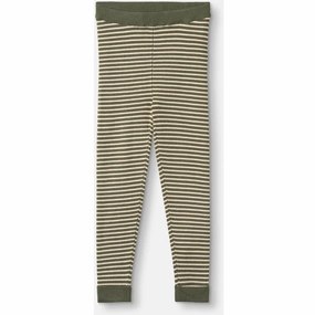 Pocket Design Fliink Beetle Stripe Avo Leggings