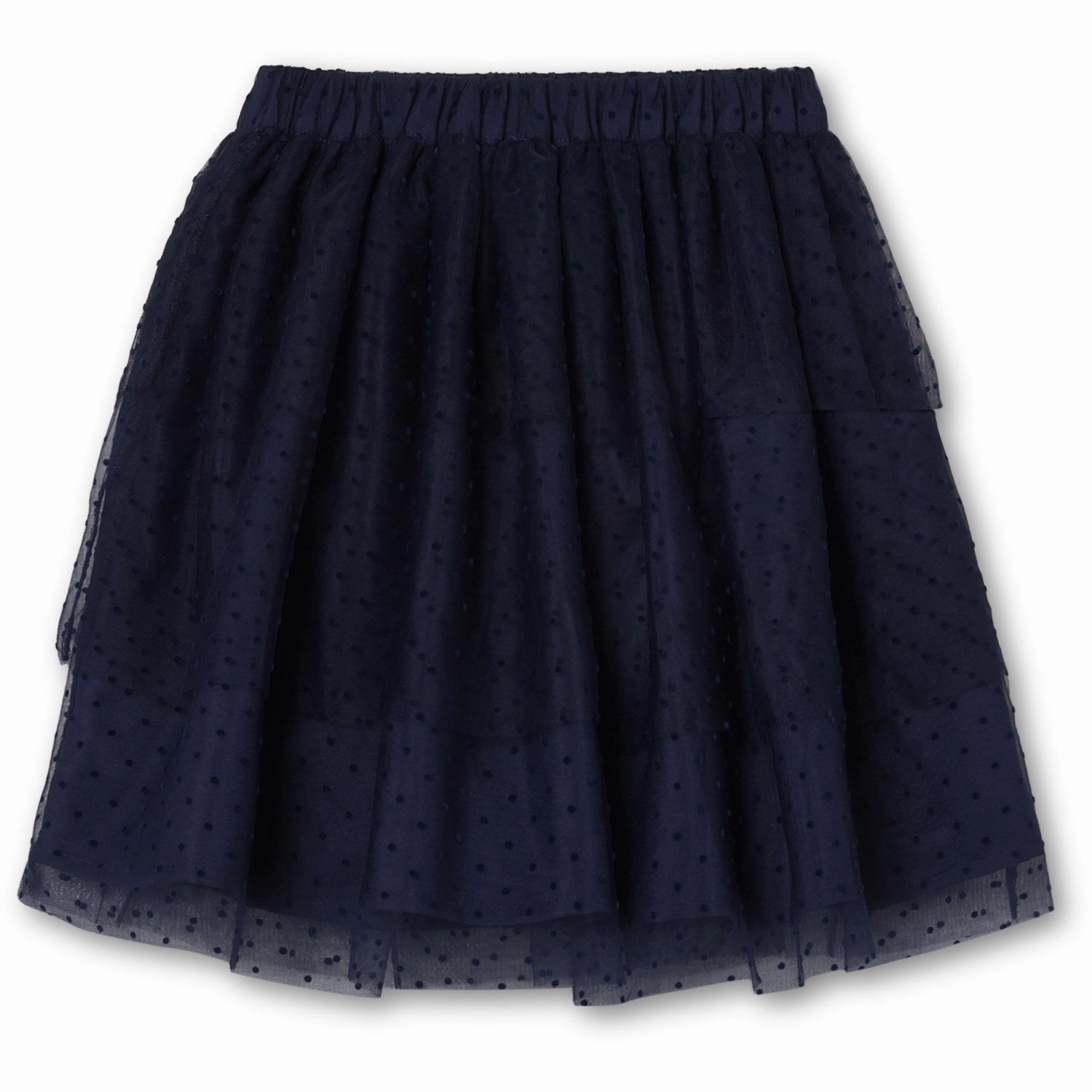 Casual Style Fliink Insignia Blue Tulle Skirt