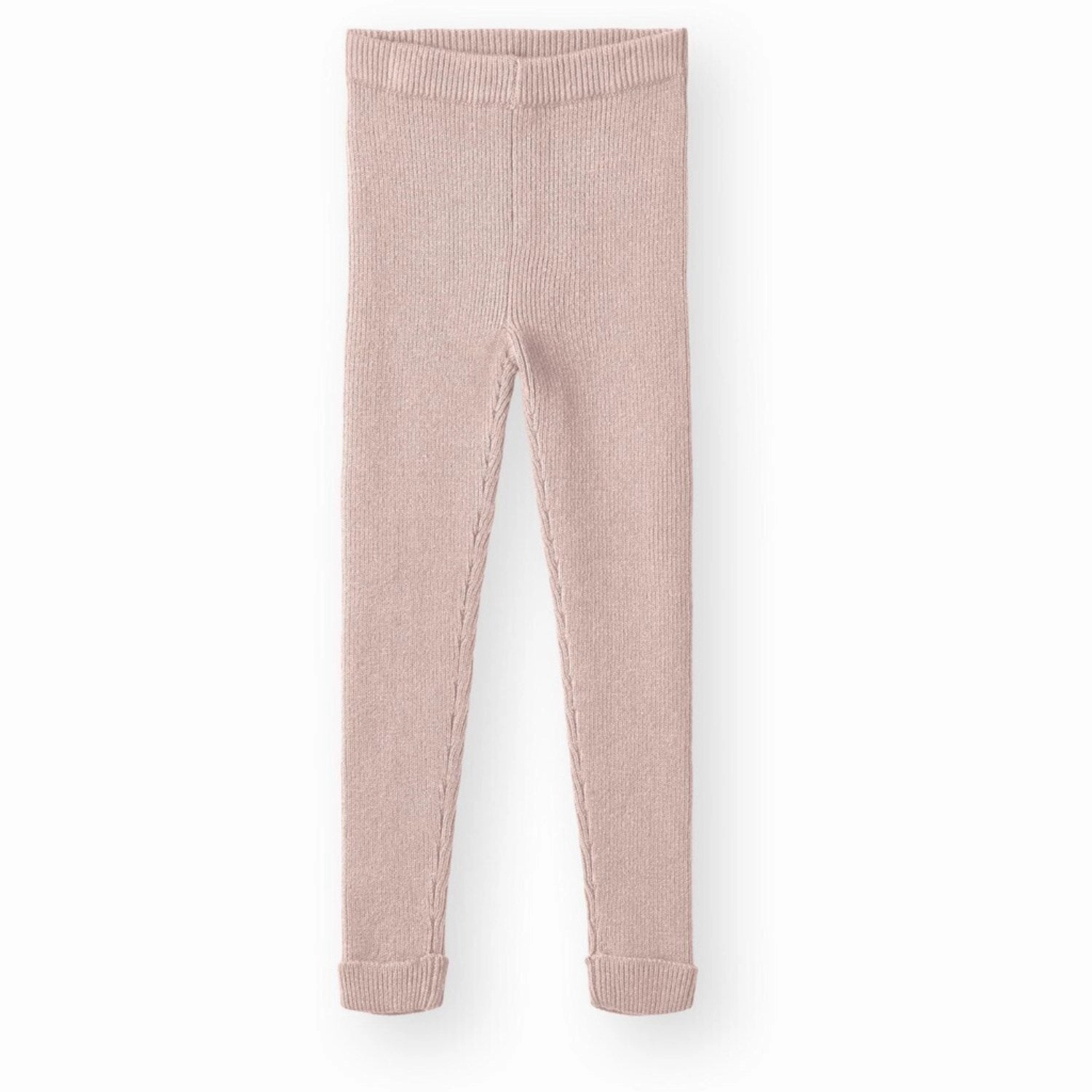 Sleek and Stretchy Comfy Fit Fliink Peach Whip Benna Rib Legging