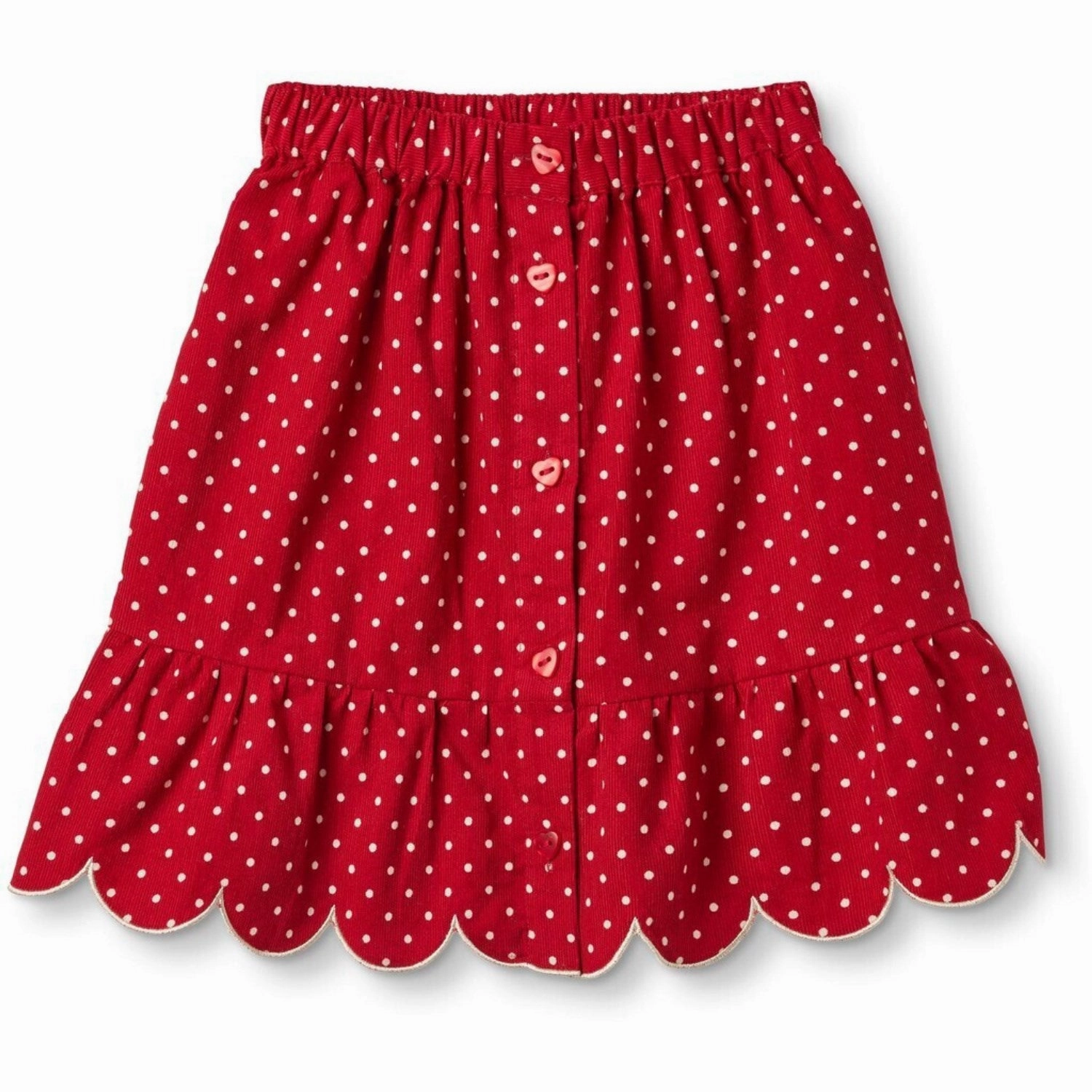 Daily Favorite Cultural Event Fliink Pompeian Red Dolly Dot Skirt
