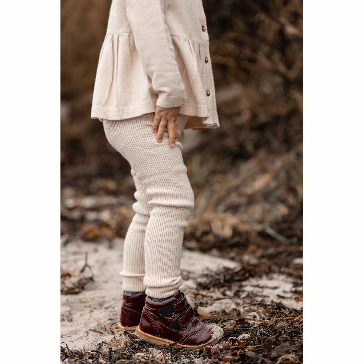 Fliink Sandshell Benna Rib Leggings Compression wear