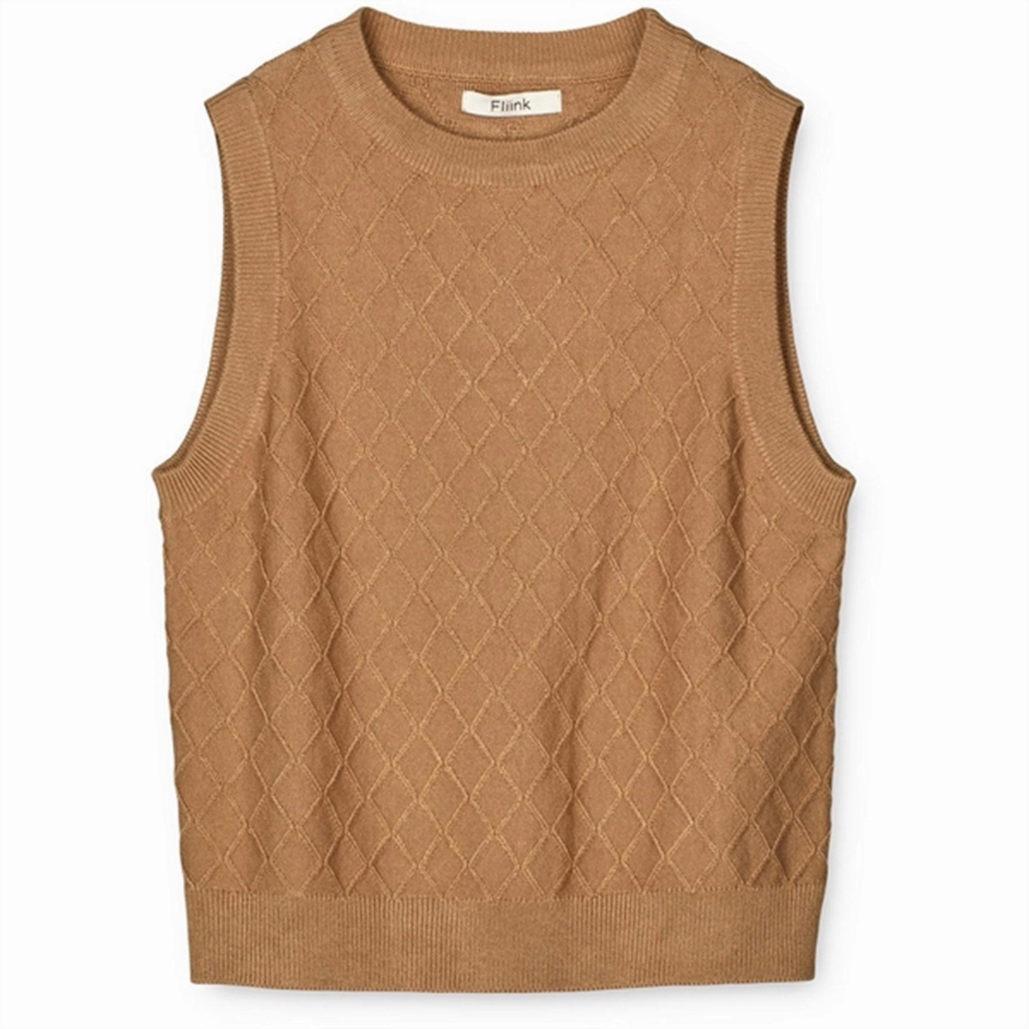 Asset Flexible Fliink Tigers Eye Andrea Knitted Vest