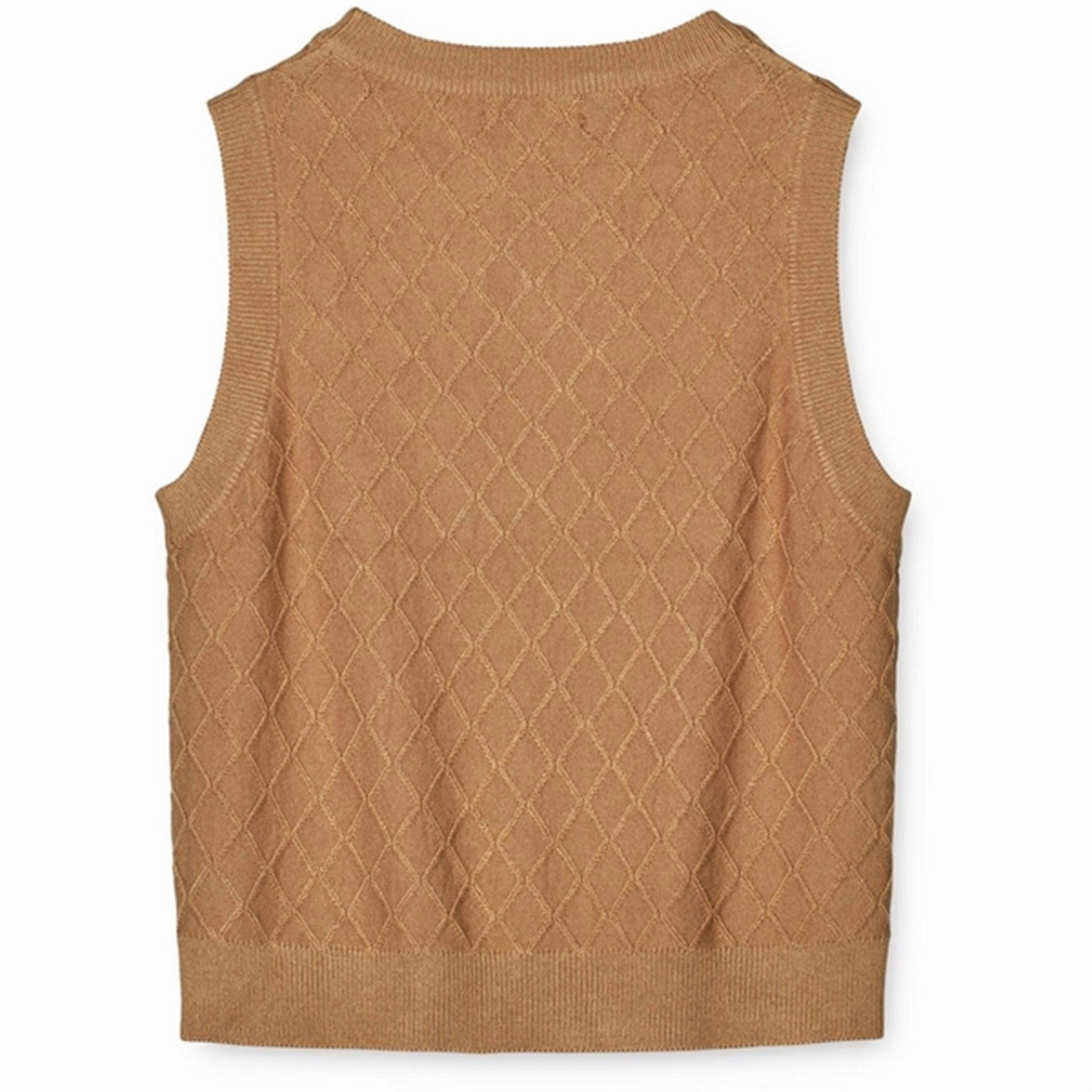Fliink Tigers Eye Andrea Knitted Vest Contentment