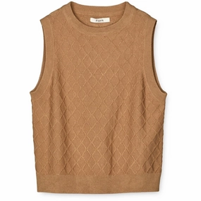 Asset Flexible Fliink Tigers Eye Andrea Knitted Vest