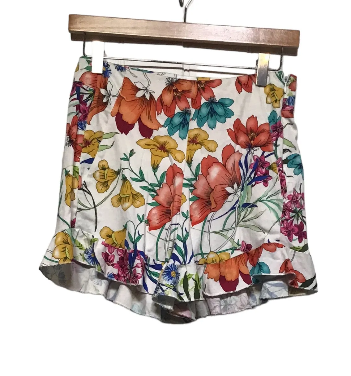 Floral Summer Shorts (Size S) printed shorts