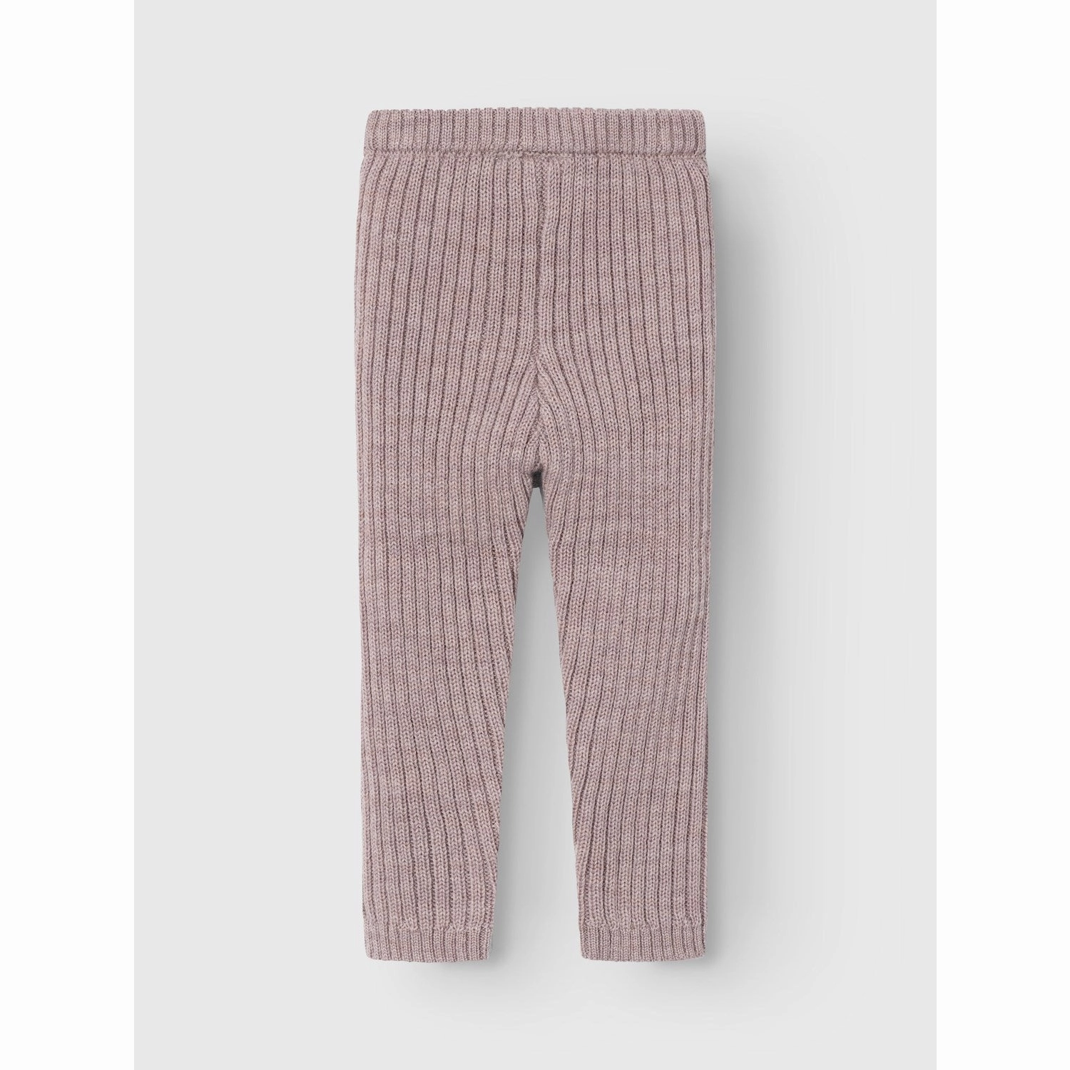 Name It Purple Dove Wriss Wool Knit Leggings High Waist