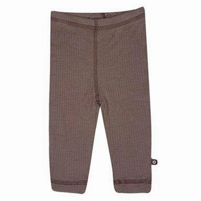 Smallstuff Wool Drop Needle Leggings Rose Brown High Performance