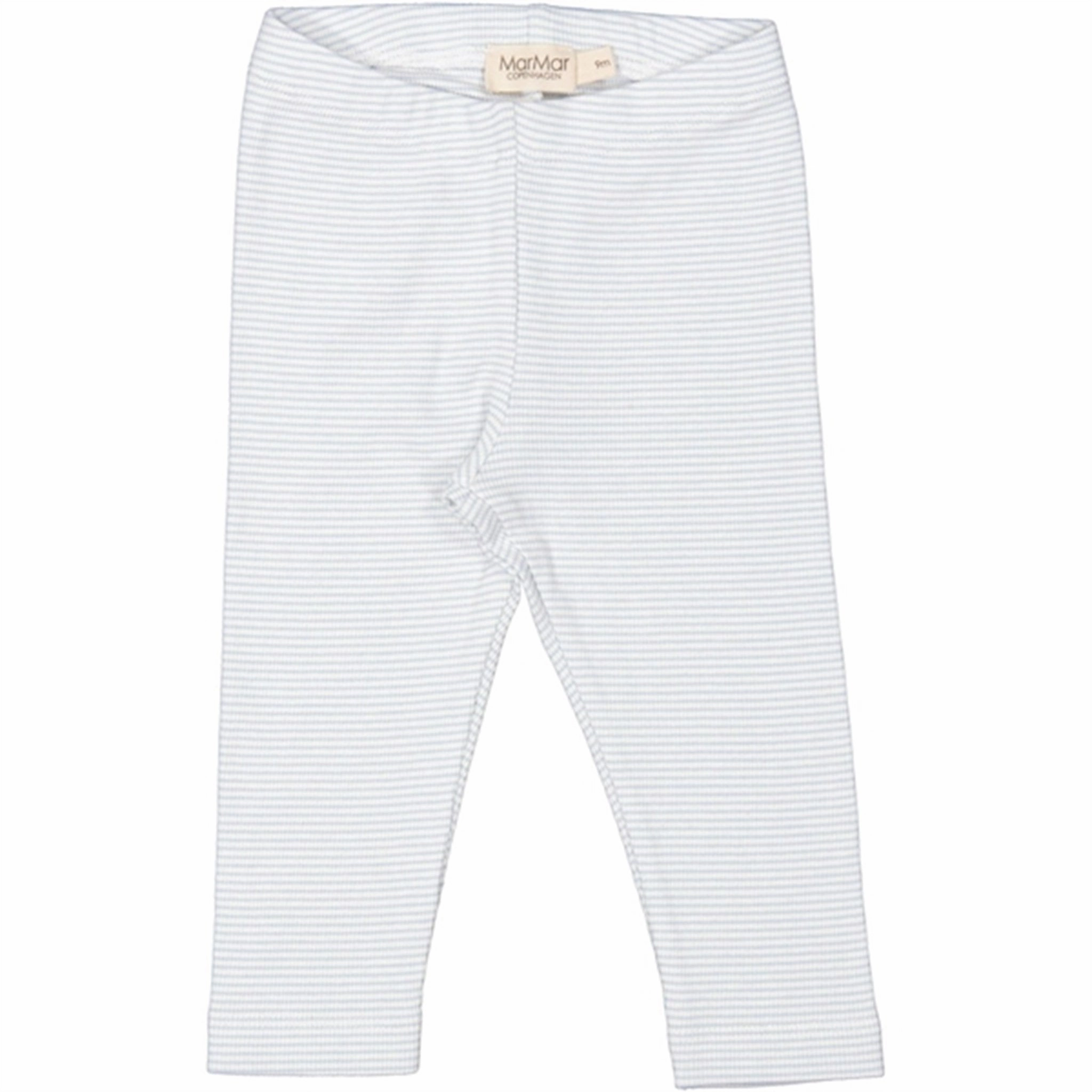 MarMar Modal Fine Rib Fresh Air Stripe Leggings Outdoor Lover Fitness Training Stretchy Waist