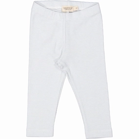 MarMar Modal Fine Rib Fresh Air Stripe Leggings Body-Hugging Wear