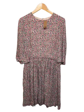 Shared Moment Dinner Outfit Flowery Dress (Size XL)