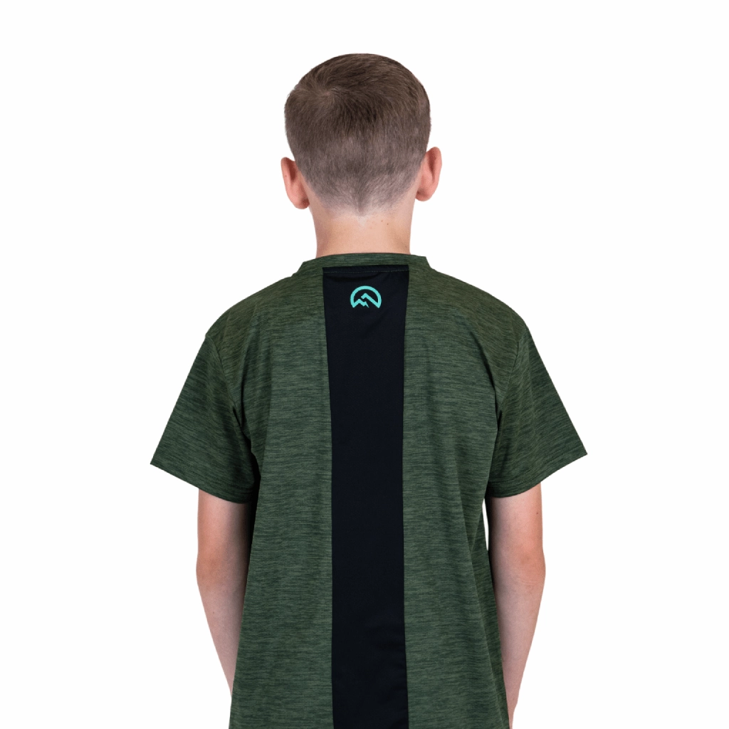 Flux Marl Panel T-Shirt Junior UV protected