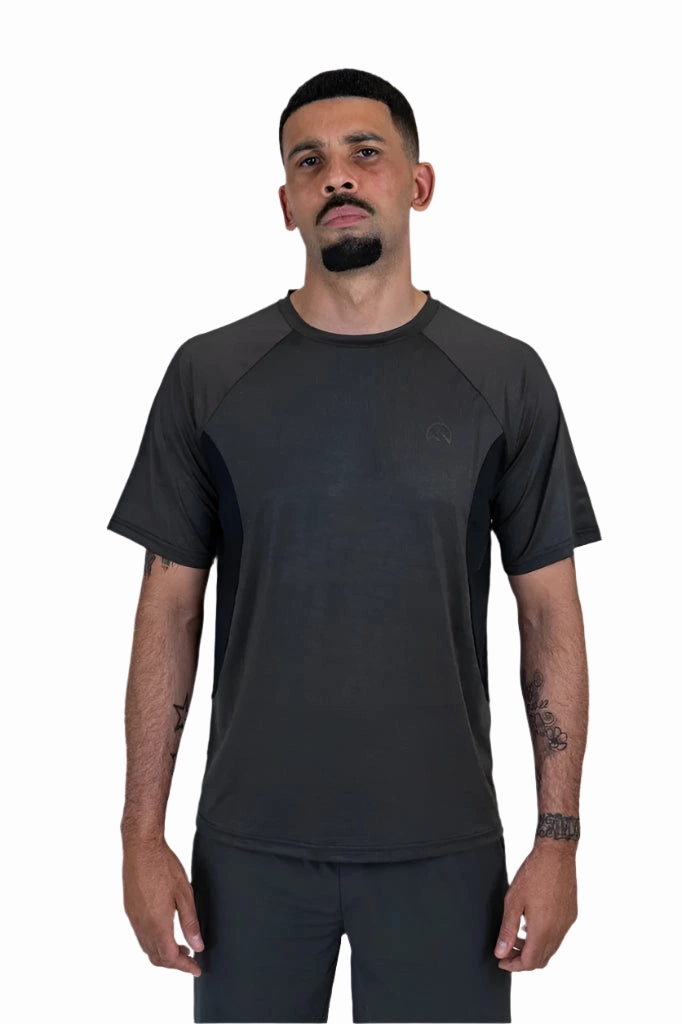 Heathered Texture Flux Tech T-Shirt Men