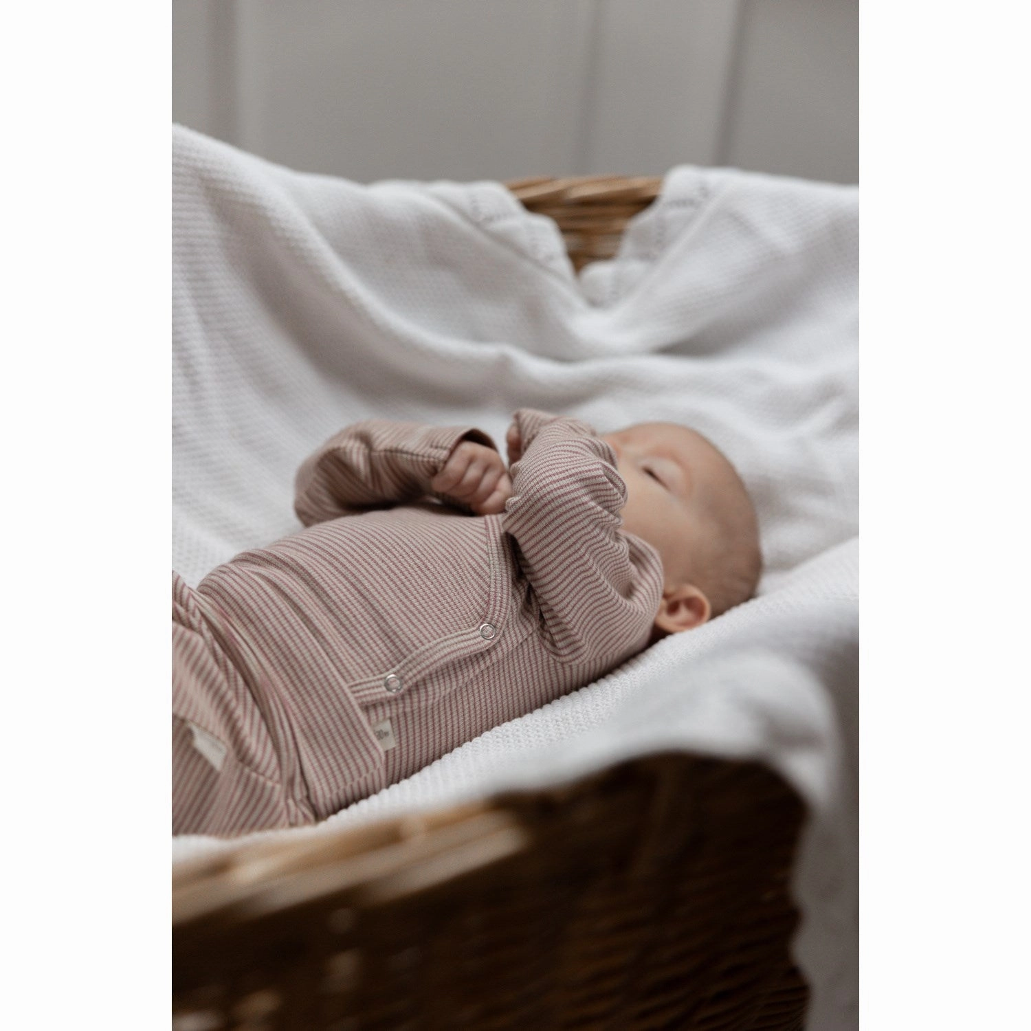 Petit Piao Nostalgic Rose/Dark Off White PPDian Fold Leggings Stripe NOOS Moisture Wicking All Ages