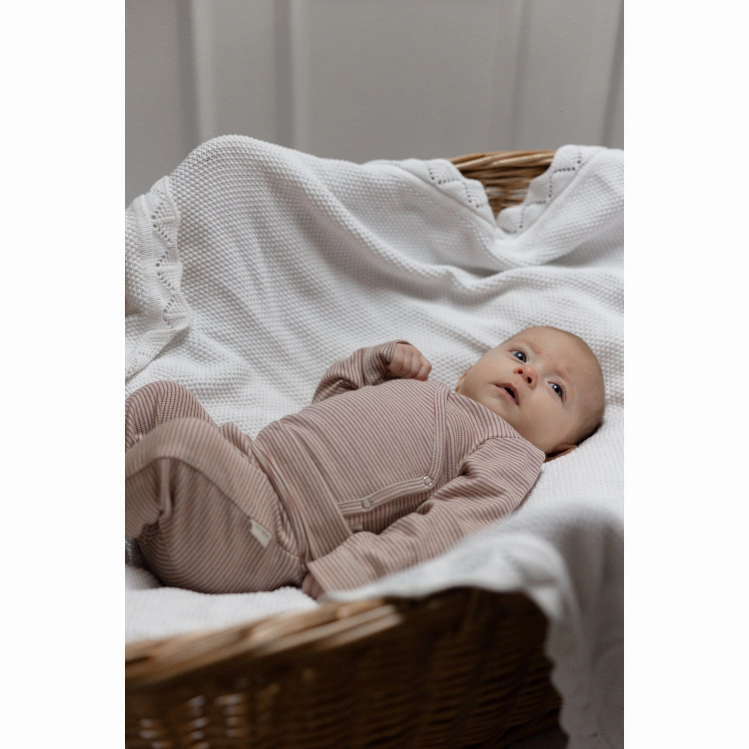 Flexible Stretch Material Beginner Level High Waist Petit Piao Nostalgic Rose/Dark Off White PPDian Fold Leggings Stripe NOOS